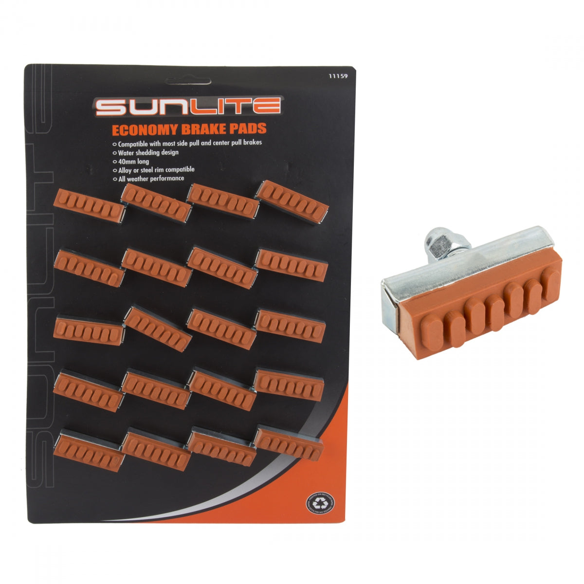 SUNLITE SUNLT ROAD RETRO-RED CDof10pr - SUNLITE
