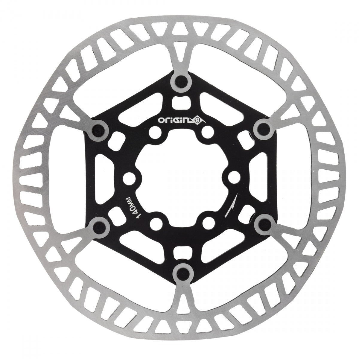 ORIGIN8 OR8 DISC ROTOR SPDCK 2p 6B 140mm BK - ORIGIN8