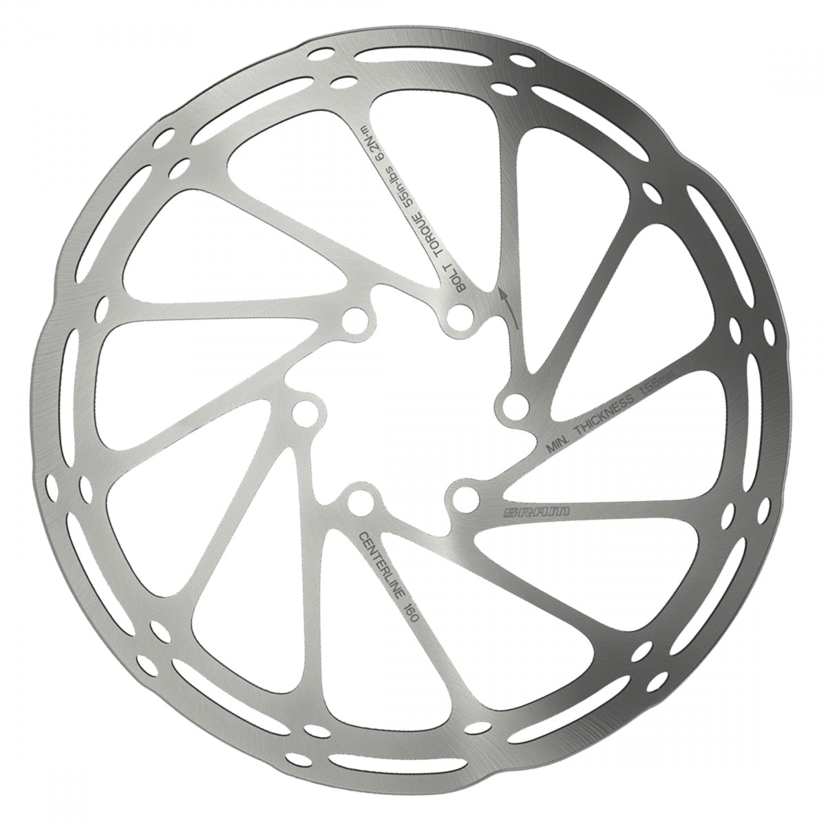 SRAM DISC ROTOR 220 C-LINE 6B ROUNDED - SRAM