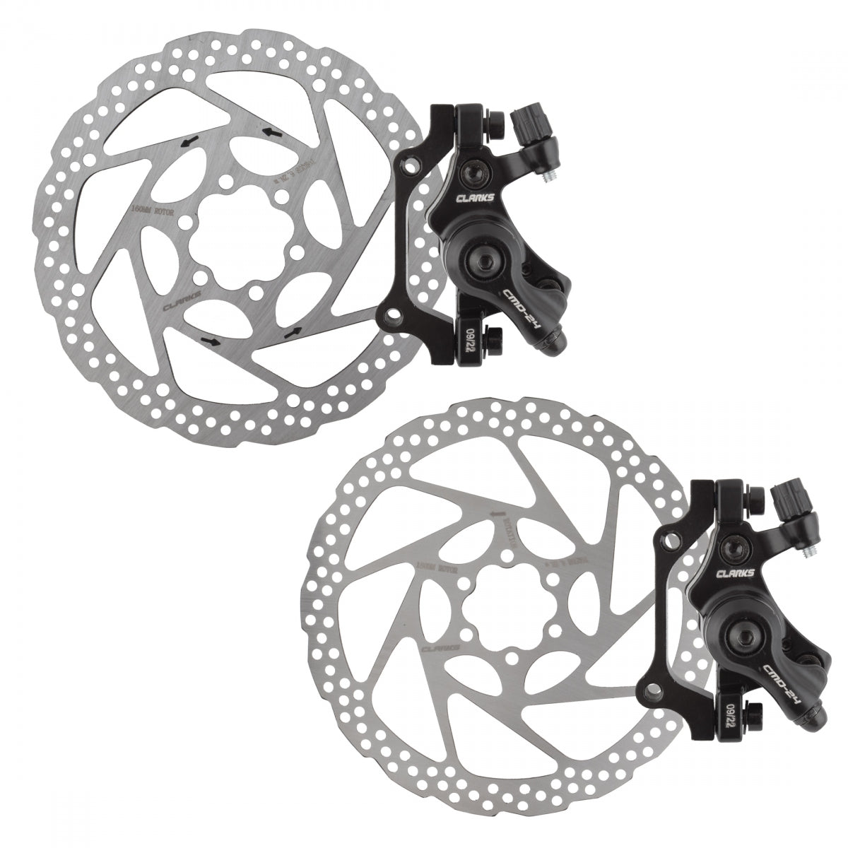 CLARKS CLK CMD-24 MECH EBIKE F&R 180F/160R BK - CLARKS