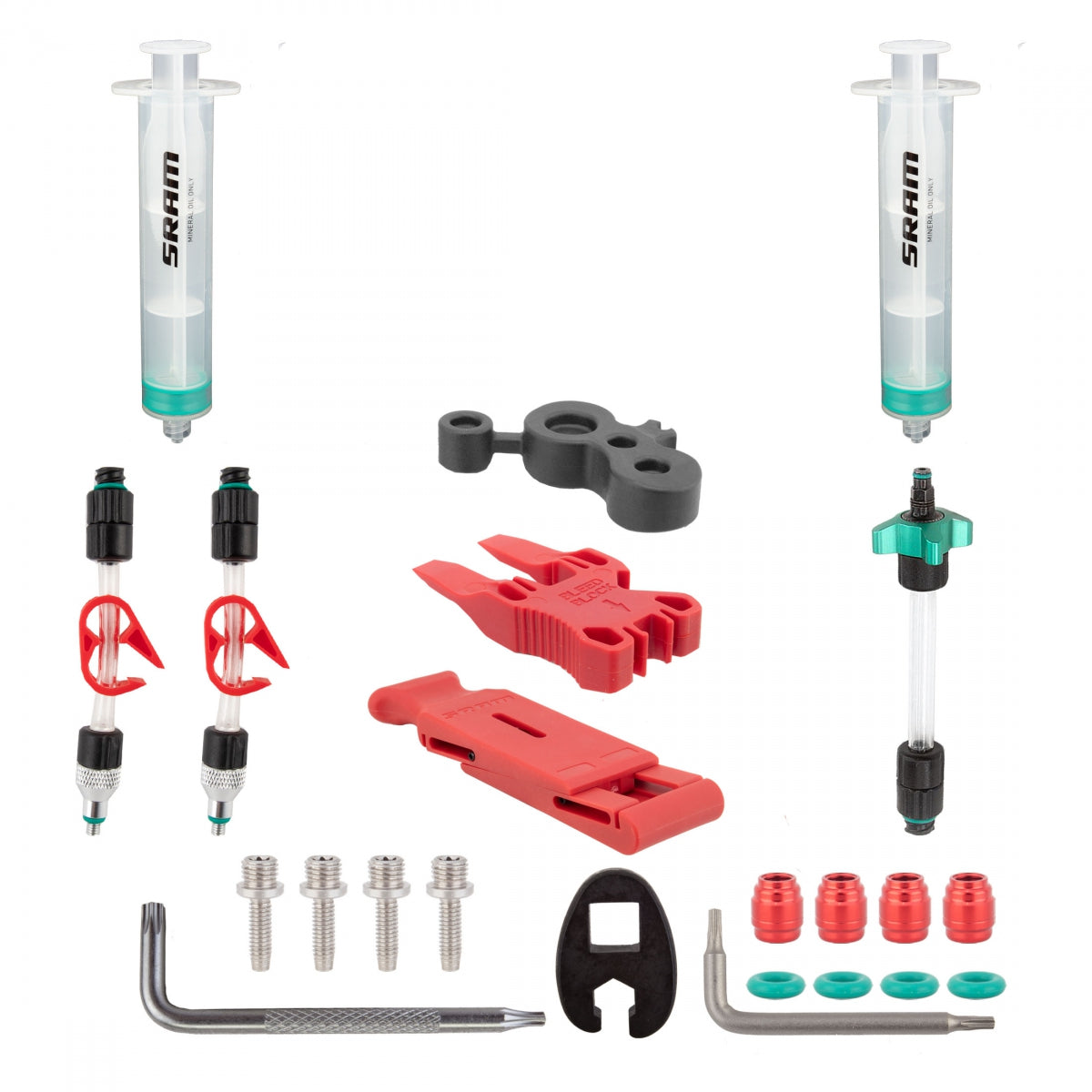SRAM TOOL BRAKE DISC SRAM BLEEDKIT MINERAL No/FLUID DB4-6-8/MAVEN MOTIVE - SRAM