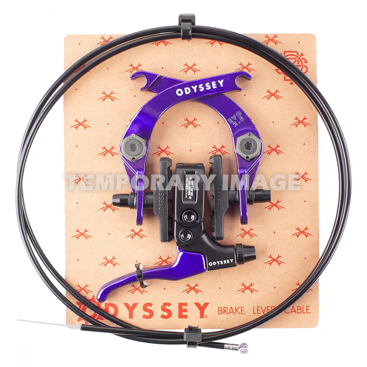 ODYSSEY BRAKESET ODY EVOLVER 2.5 w/MONO LVR/LINEAR CBL ANO-PU - ODYSSEY