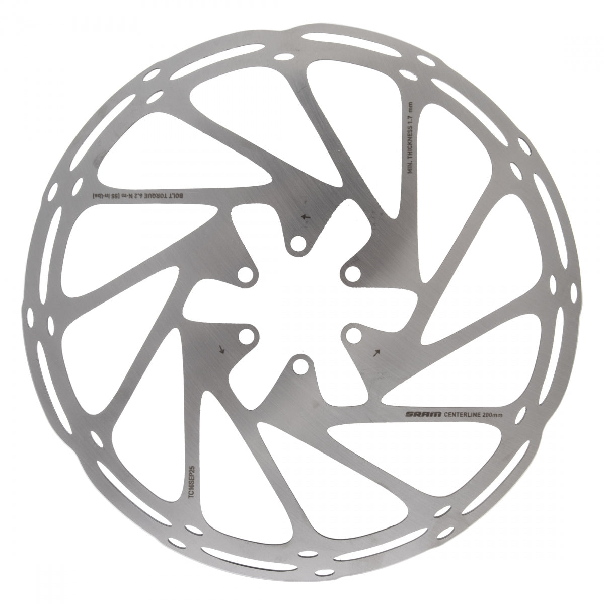SRAM DISC ROTOR 200 2.0 C-LINE 6B ROUNDED - SRAM