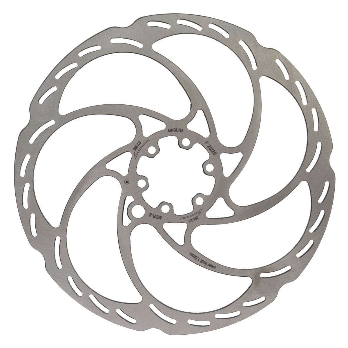 MAGURA MAG DISC ROTOR MDR-S 203 2.5mm 6B f/GUSTAV SL - MAGURA