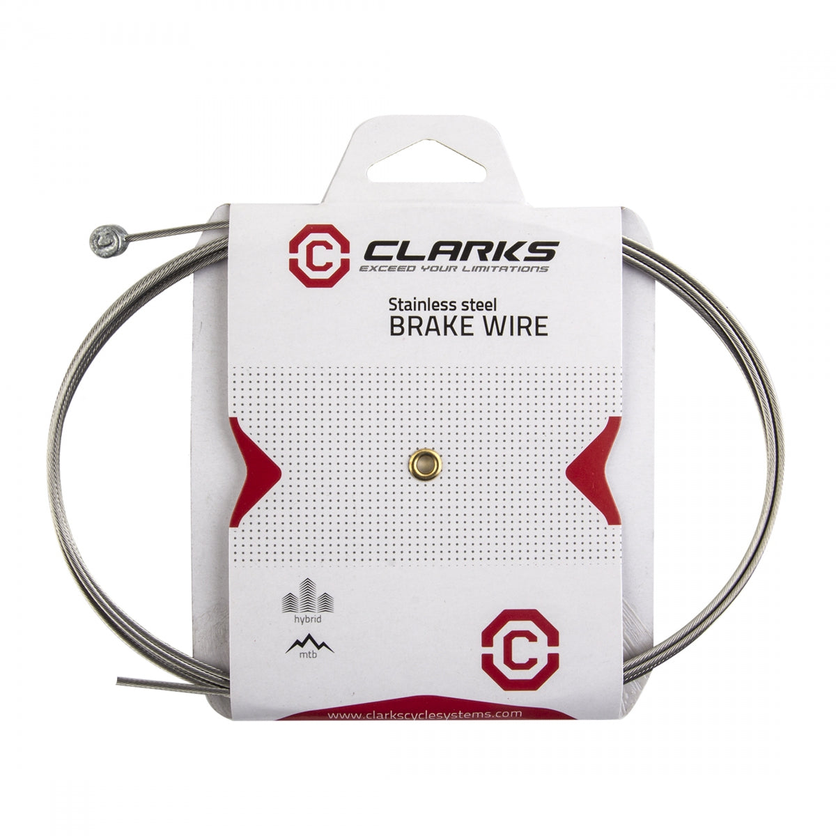 CLARKS CABLE BRAKE CLK WIRE SS 1.5x1810 MTB - CLARKS