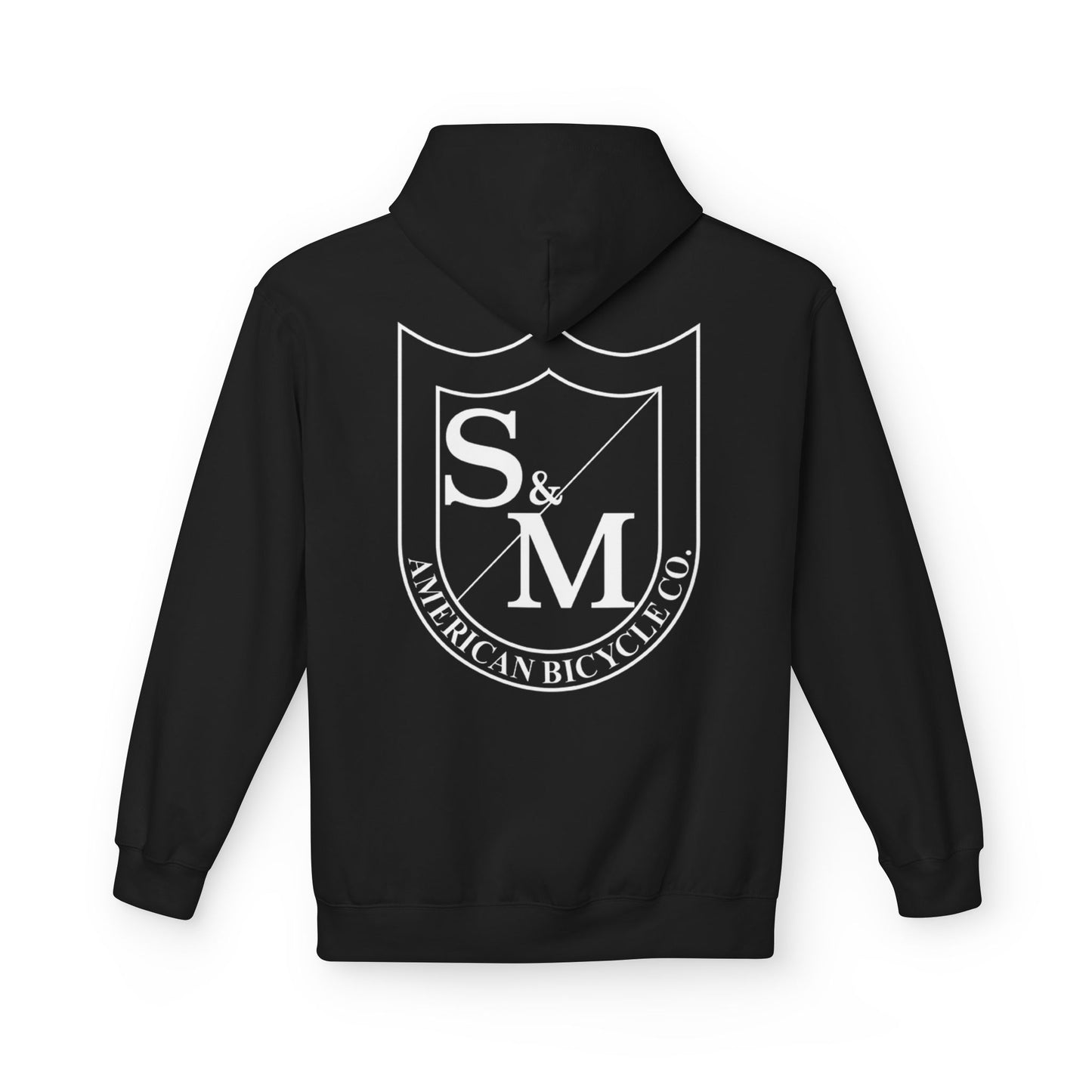 S&M TWO SHIELD HEAVY PULLOVER HOODIE