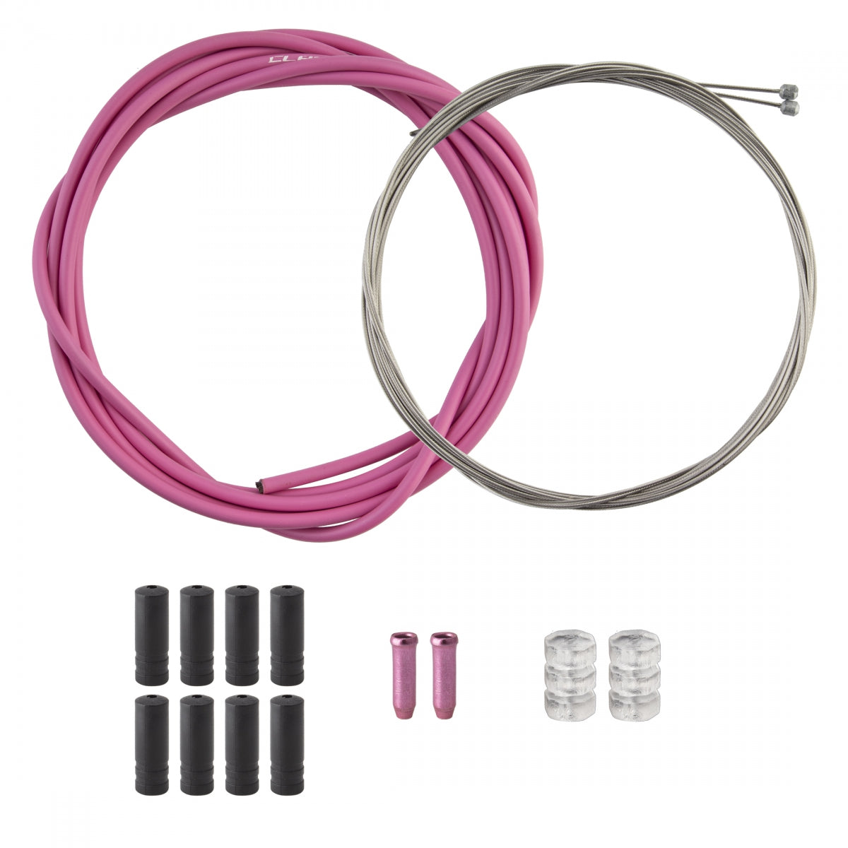 CLARKS CABLE GEAR CLK KIT F+R SS SPT RD/MT PNK - CLARKS