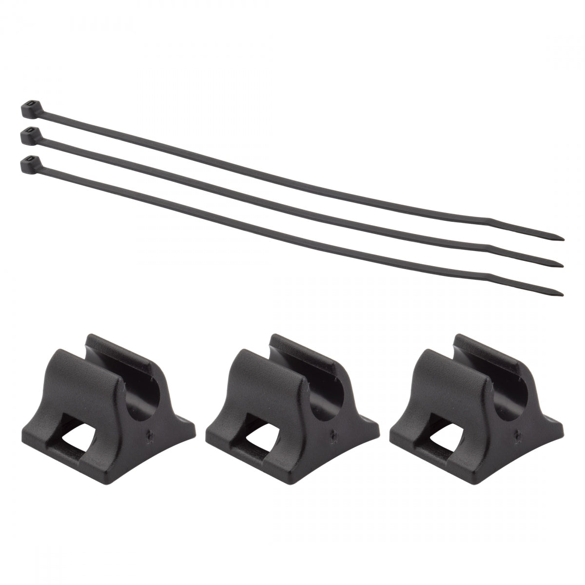 CLARKS CABLE GUIDE CLK CLIP w/TIES BGof3 - CLARKS