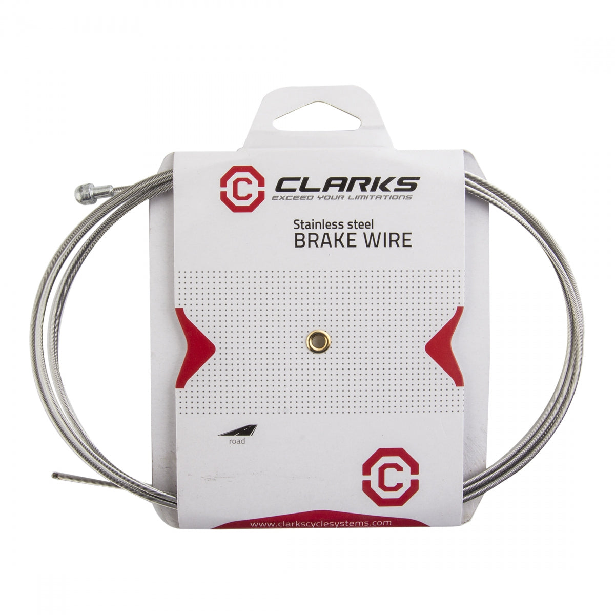 CLARKS CABLE BRAKE CLK WIRE SS 1.5x2000 RD - CLARKS
