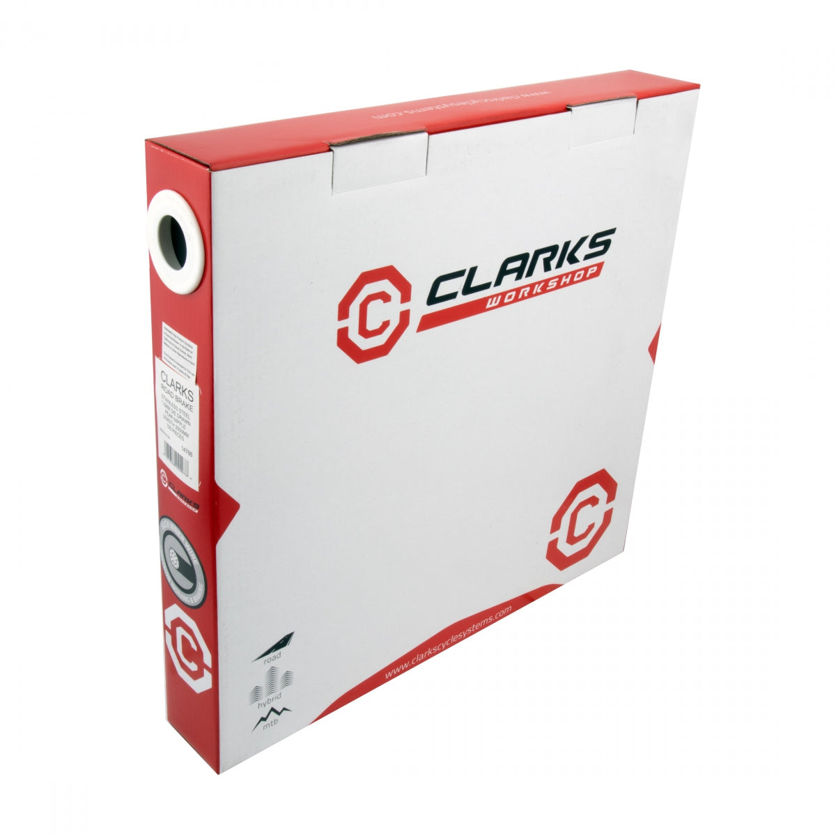 CLARKS CABLE BRAKE CLK WIRE SS SLK 1.6x2000 RD BXof100 - CLARKS