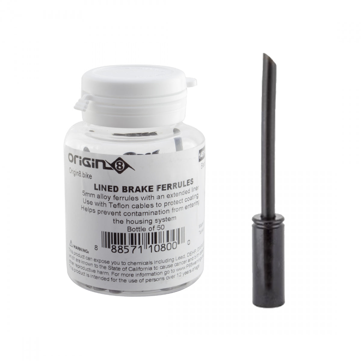 ORIGIN8 CABLE FERearULE OR8 5mm ALY LINED BRAKE BK BTLof50 - ORIGIN8