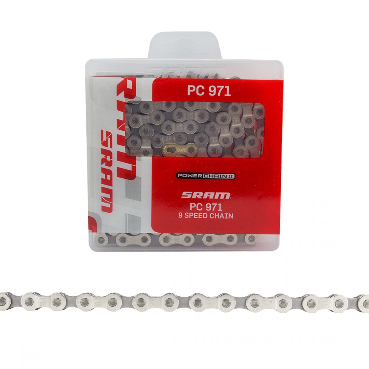 SRAM CHAIN SRAM PC971 9s SL/GY 114L POWERLINK - SRAM