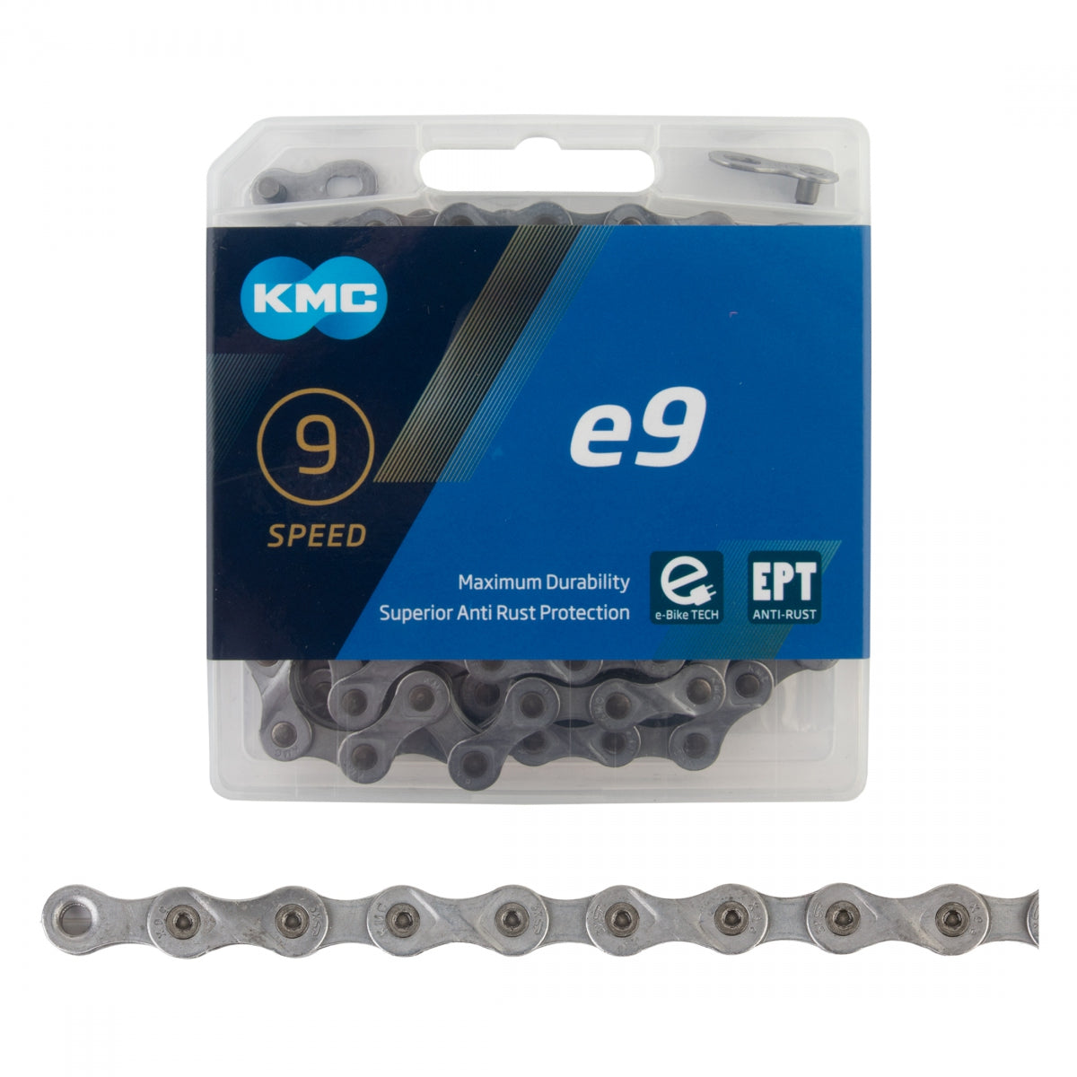 KMC CHAIN KMC e9 EPT 9s 136L f/EBIKE - KMC