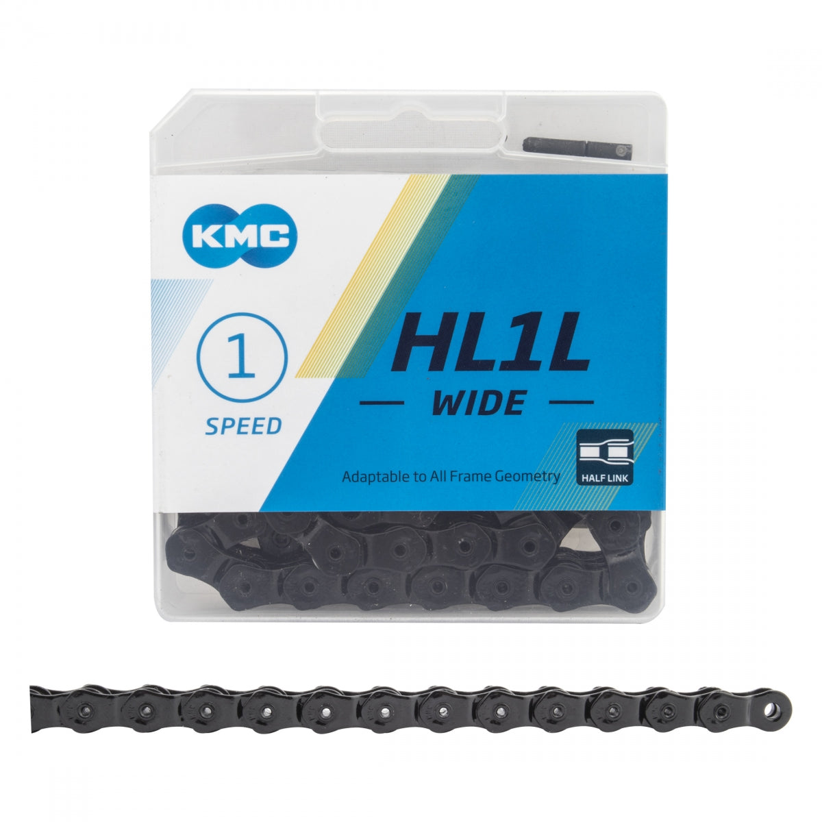 KMC CHAIN KMC HL1L WIDE 1s BK 100L - KMC