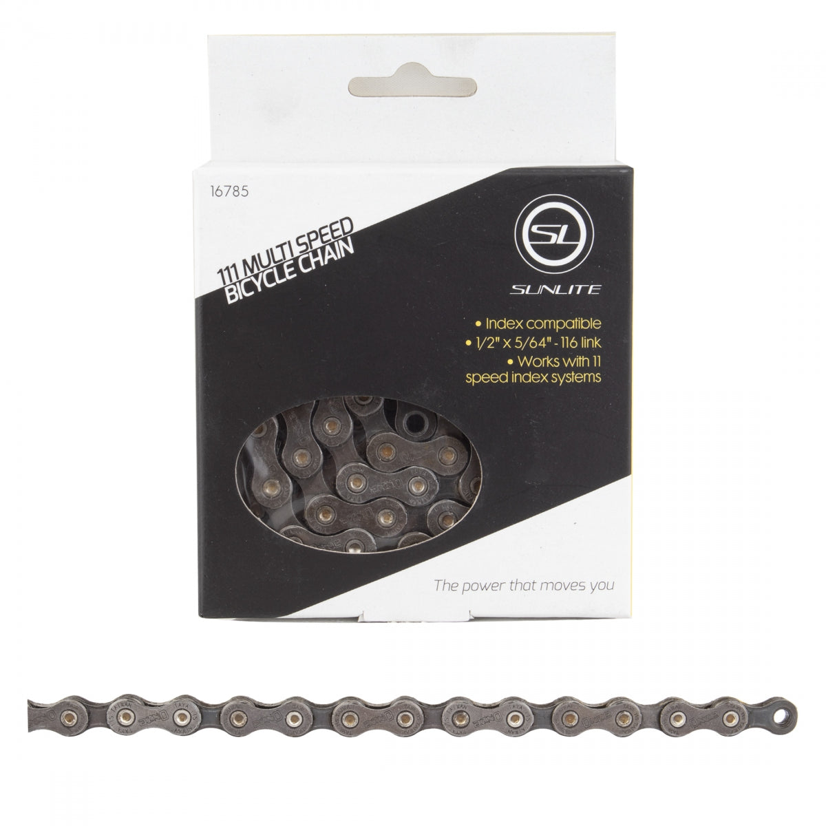 SUNLITE CHAIN SUNLT 111 11s GY 116L - SUNLITE