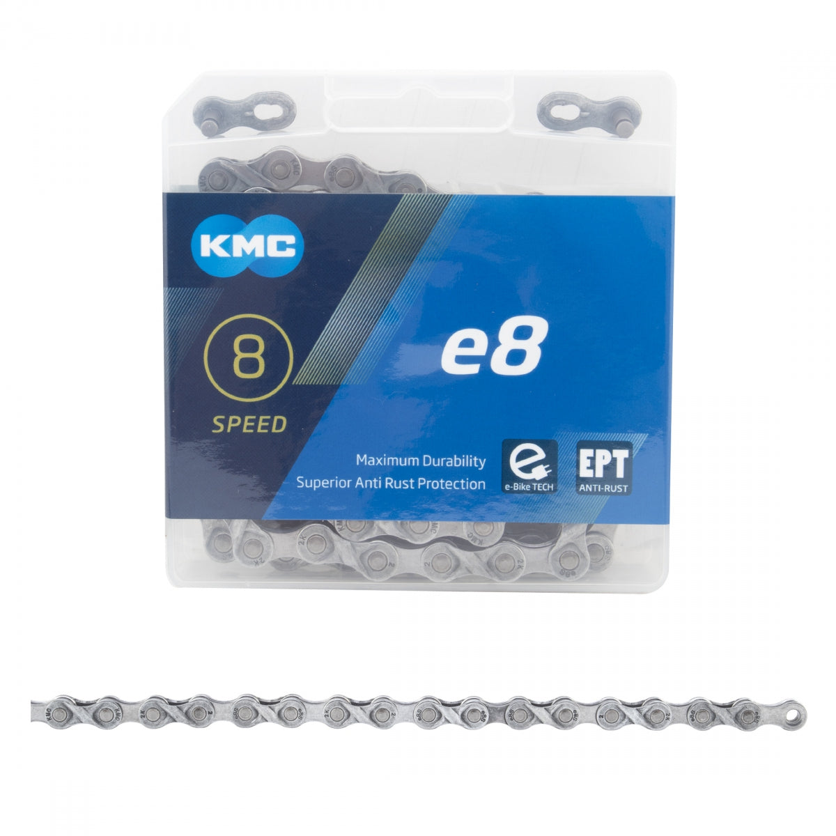 KMC CHAIN KMC e8 EPT 8s 122L f/EBIKE - KMC