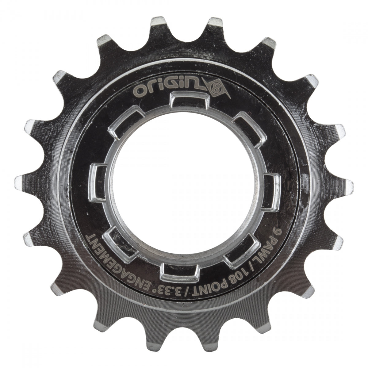 ORIGIN8 FW SINGLE OR8 18Tx3/32 CRMO CNC CP/CP 8-KEY RELEASE - ORIGIN8