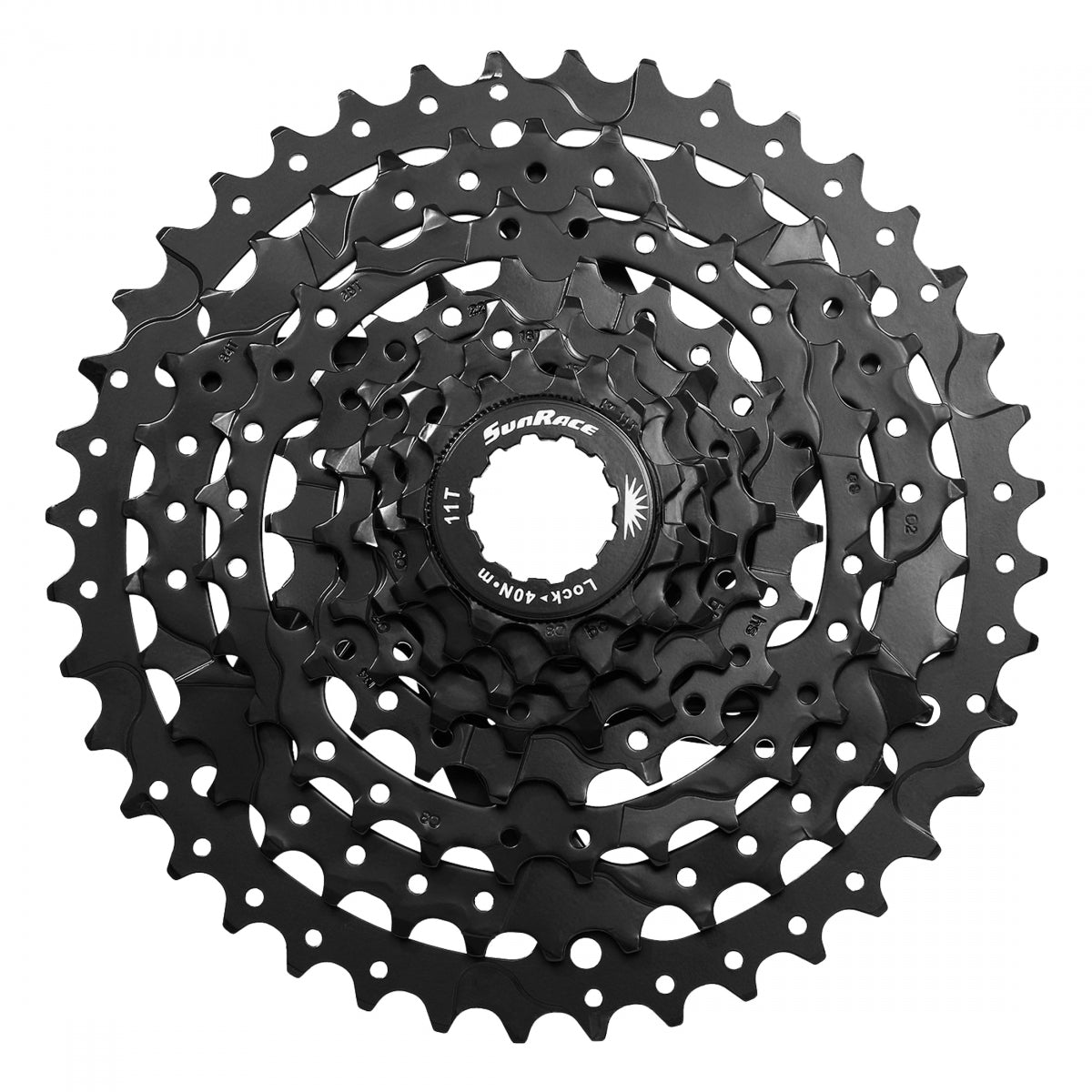 SUNRACE FH CASS SUNRACE CSM680 11-40 BK 8s - SUNRACE