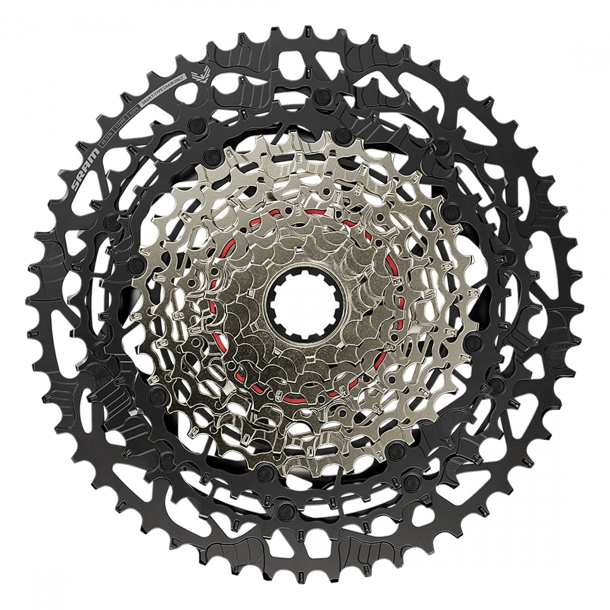 SRAM FH CASS SRAM XS1270 10-52 12s BK EAGLE T-TYPE SPLINED - SRAM