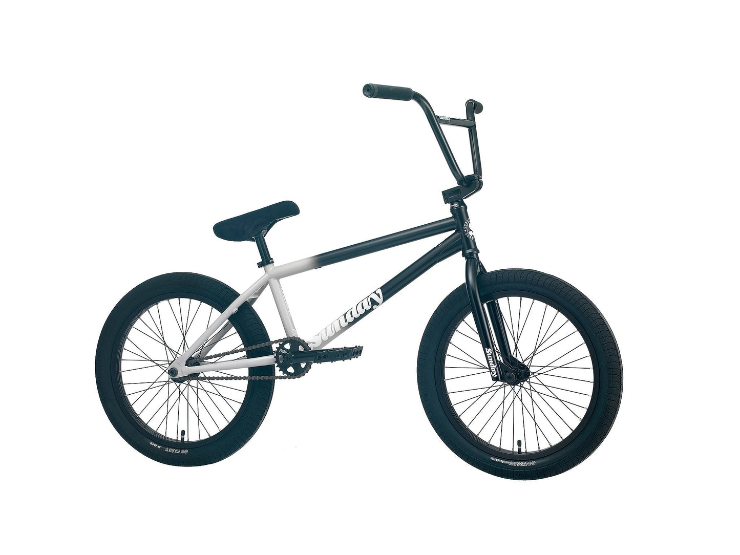 Sunday Forecaster - Broc Raiford Signature (Matte Black to Grey Fade with 21" tt in LHD or RHD) available at 5150bmx.com