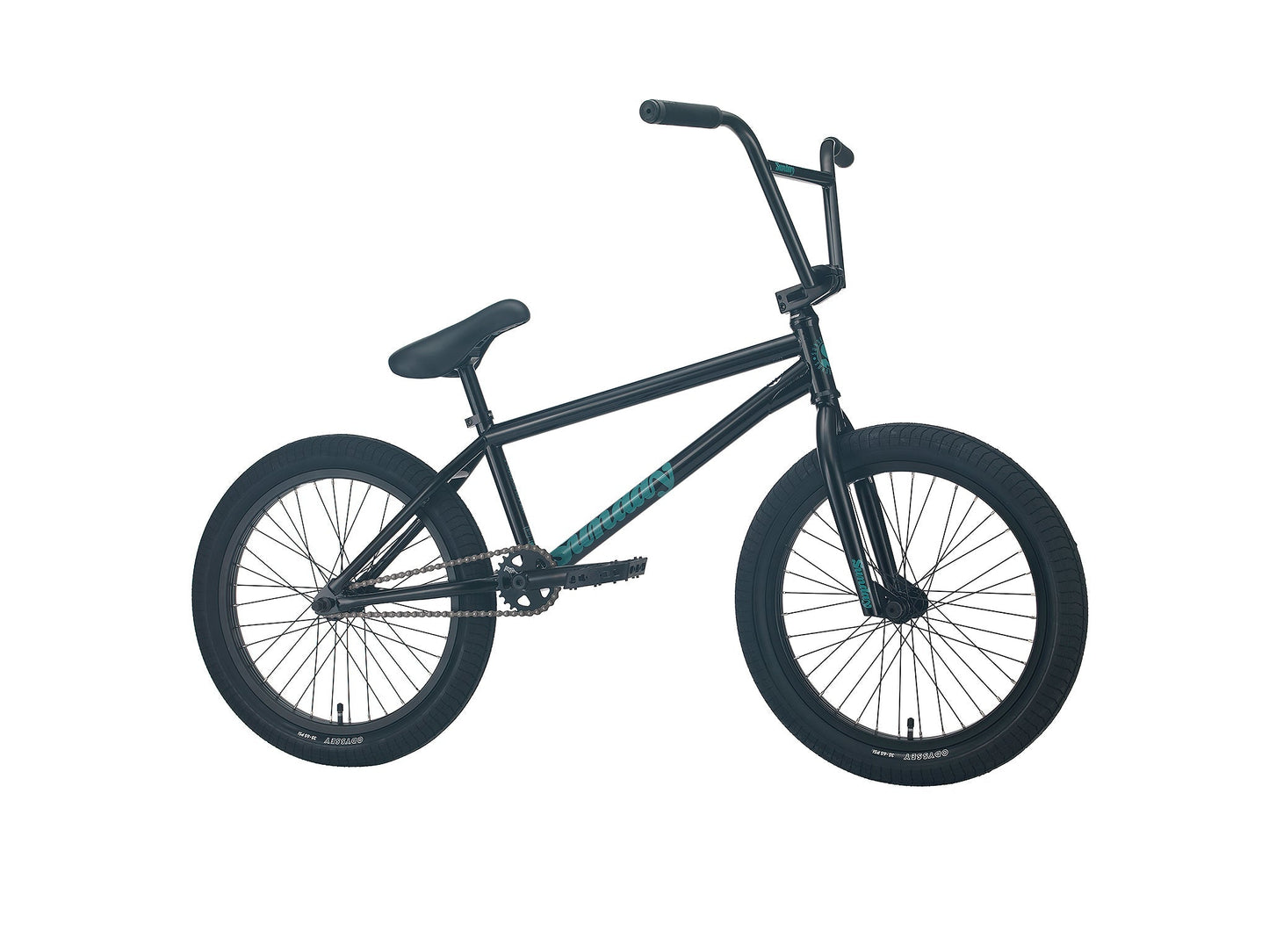 Sunday Forecaster - Brett Silva Signature (Gloss Black with 20.75" tt) available at 5150bmx.com