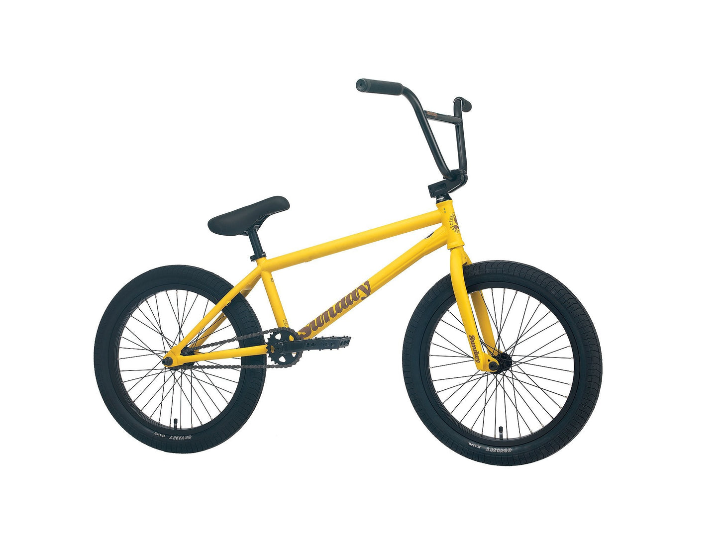 Sunday EX - Julian Arteaga Signature (Matte Mustard with 21" tt) available at 5150bmx.com