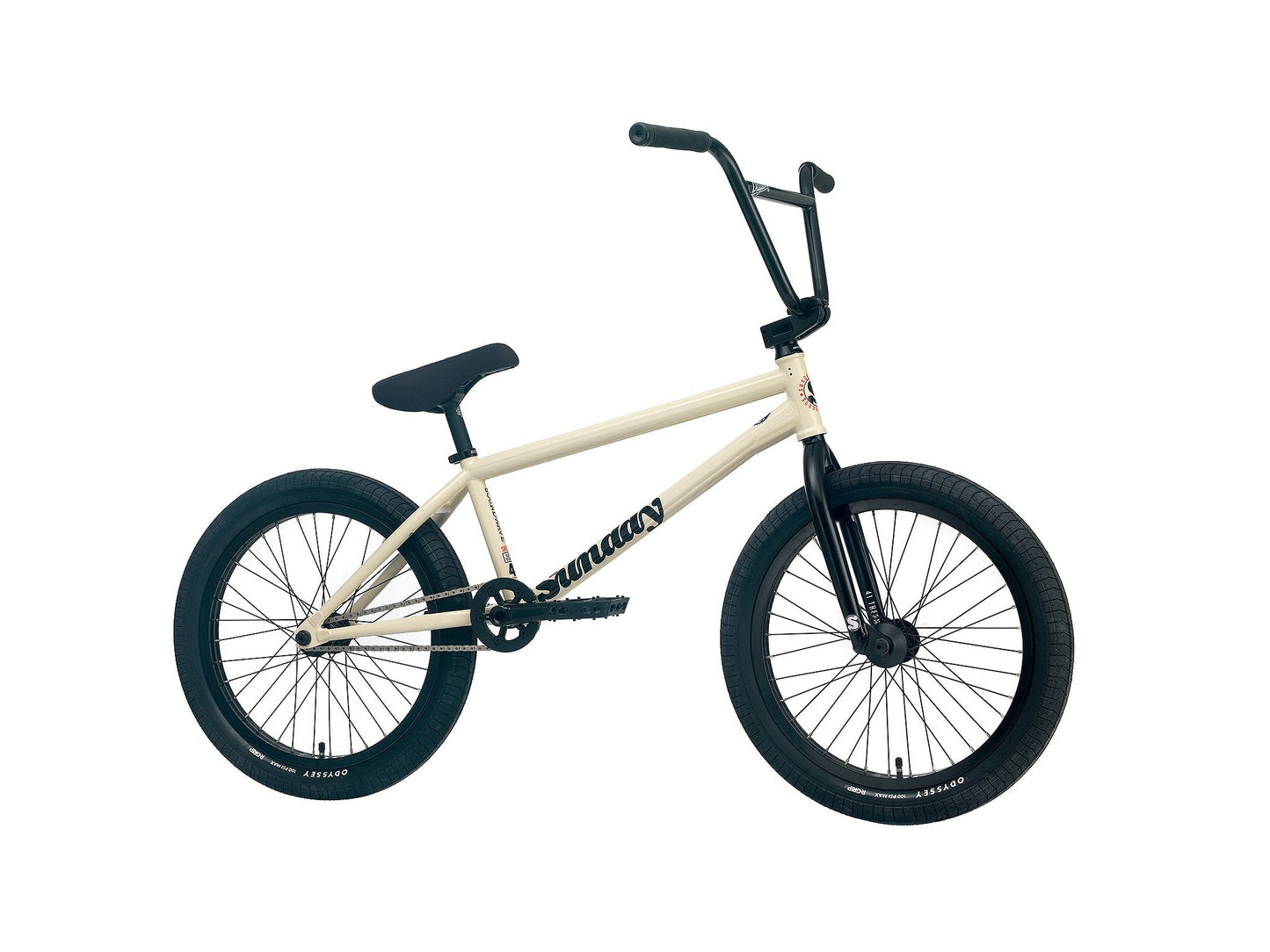 Sunday Soundwave Freecoaster Special - Gary Young Signature (Gloss Classic White with 21" tt in RHD or LHD) - Available at 5150bmx.com