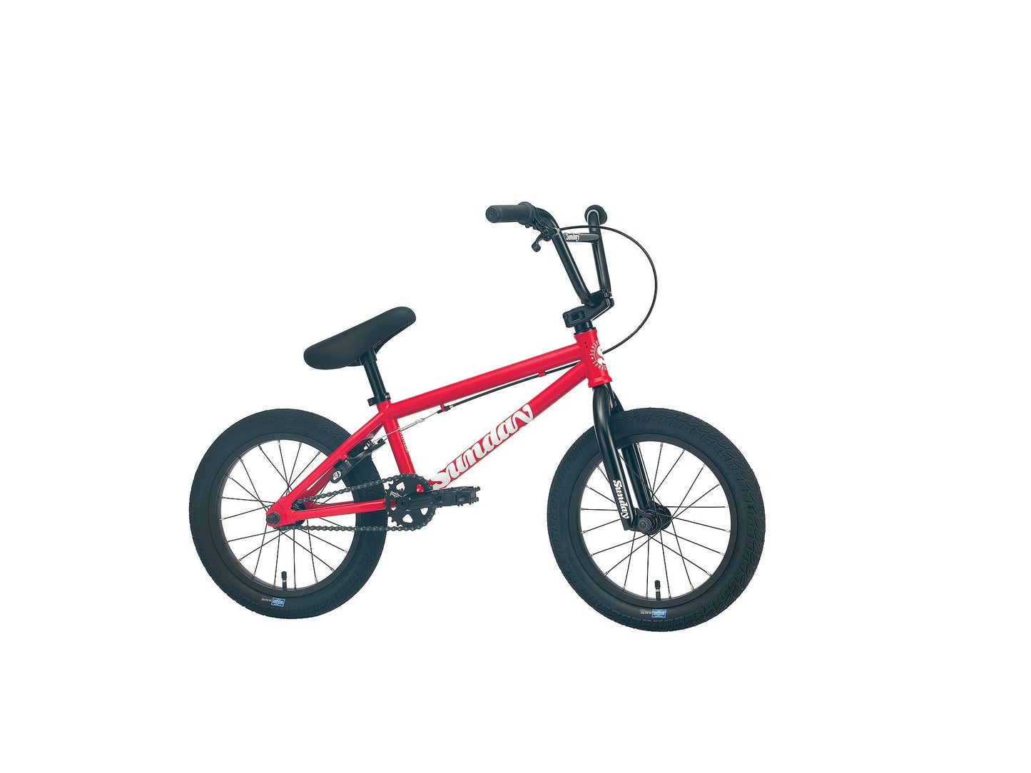 Sunday Primer 16" (Matte Fire Engine Red with 16.5" tt) available at 5150bmx.com