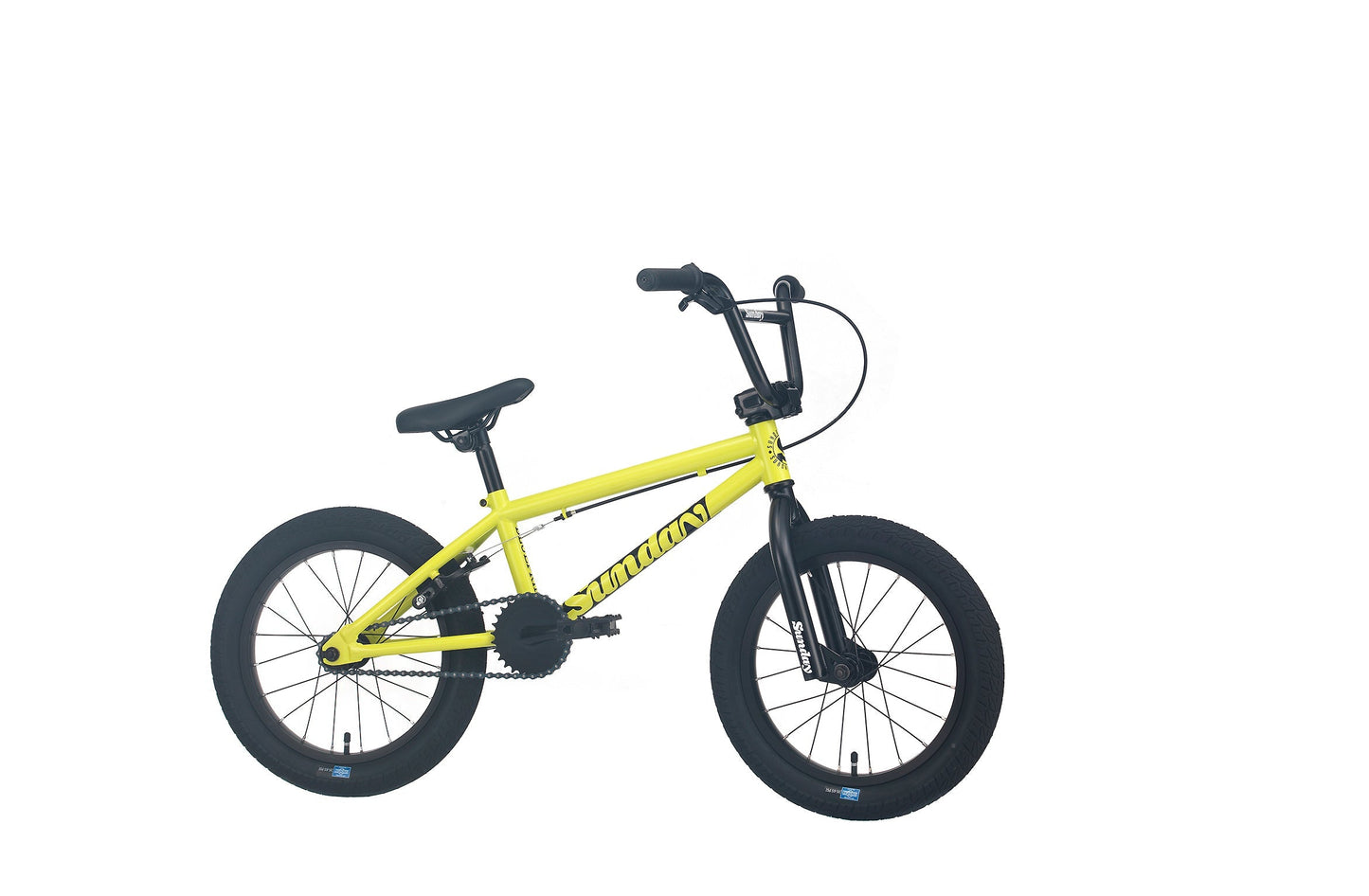 Sunday Blueprint 16" (Gloss Bright Yellow with 15.5" tt) - Available at 5150bmx.com