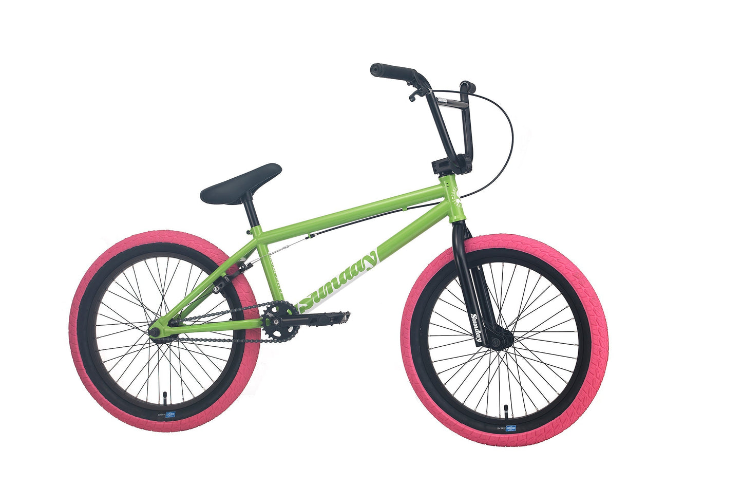 Sunday Blueprint (Gloss Watermelon Green with 20.5" tt) available at 5150bmx.com
