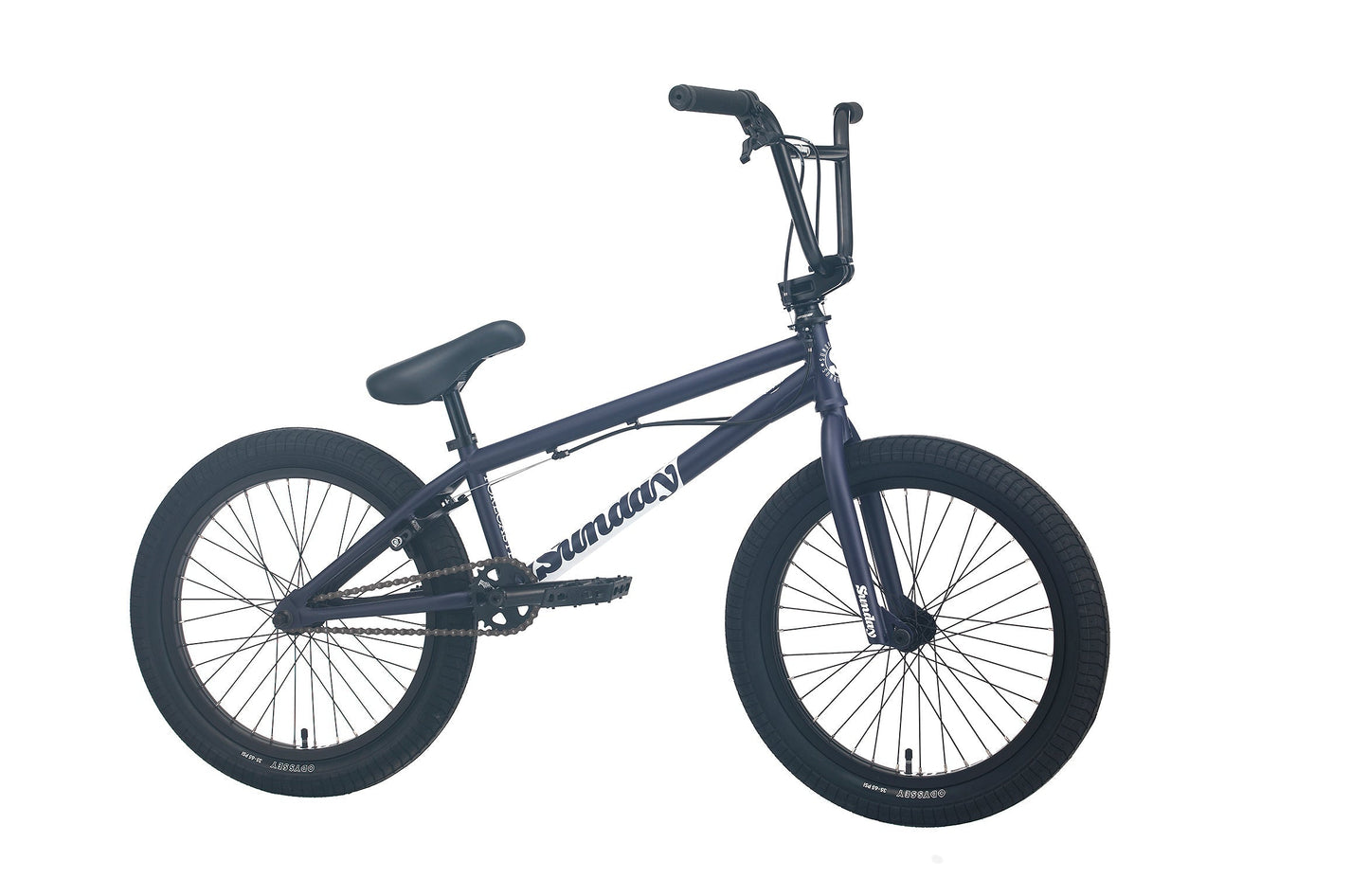 Sunday Forecaster Park - Maca Perez Grasset Signature (Matte Midnight Purple with 20.5" tt) available at 5150bmx.com