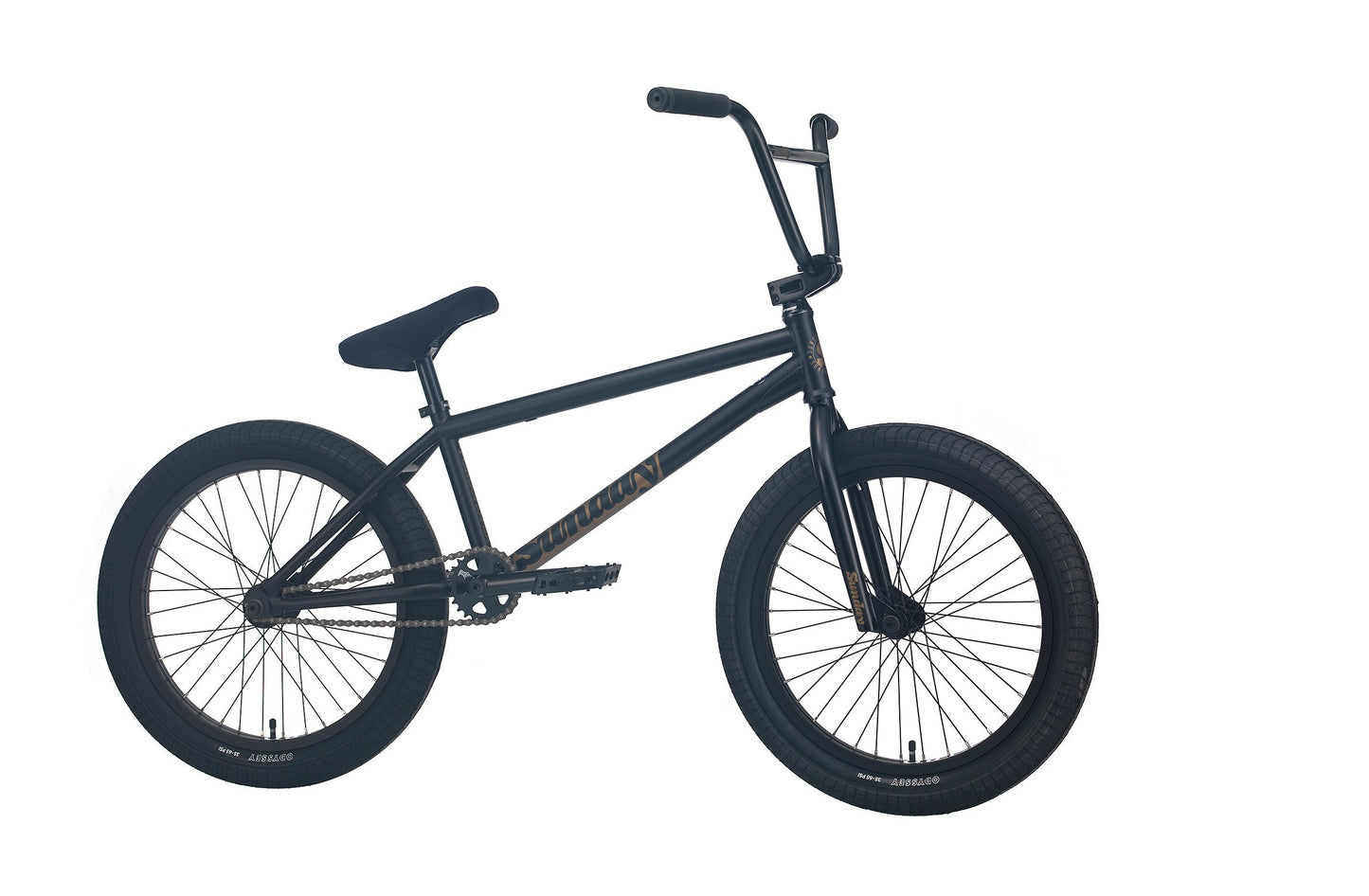 Sunday Forecaster - Broc Raiford Signature (Matte Black with 21" tt in LHD or RHD) available at 5150bmx.com