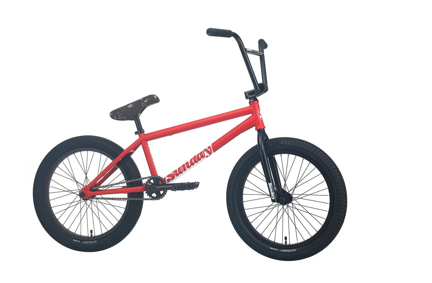Sunday Forecaster - Brett Silva Signature (Matte Fire Engine Red with 20.75" tt) available at 5150bmx.com