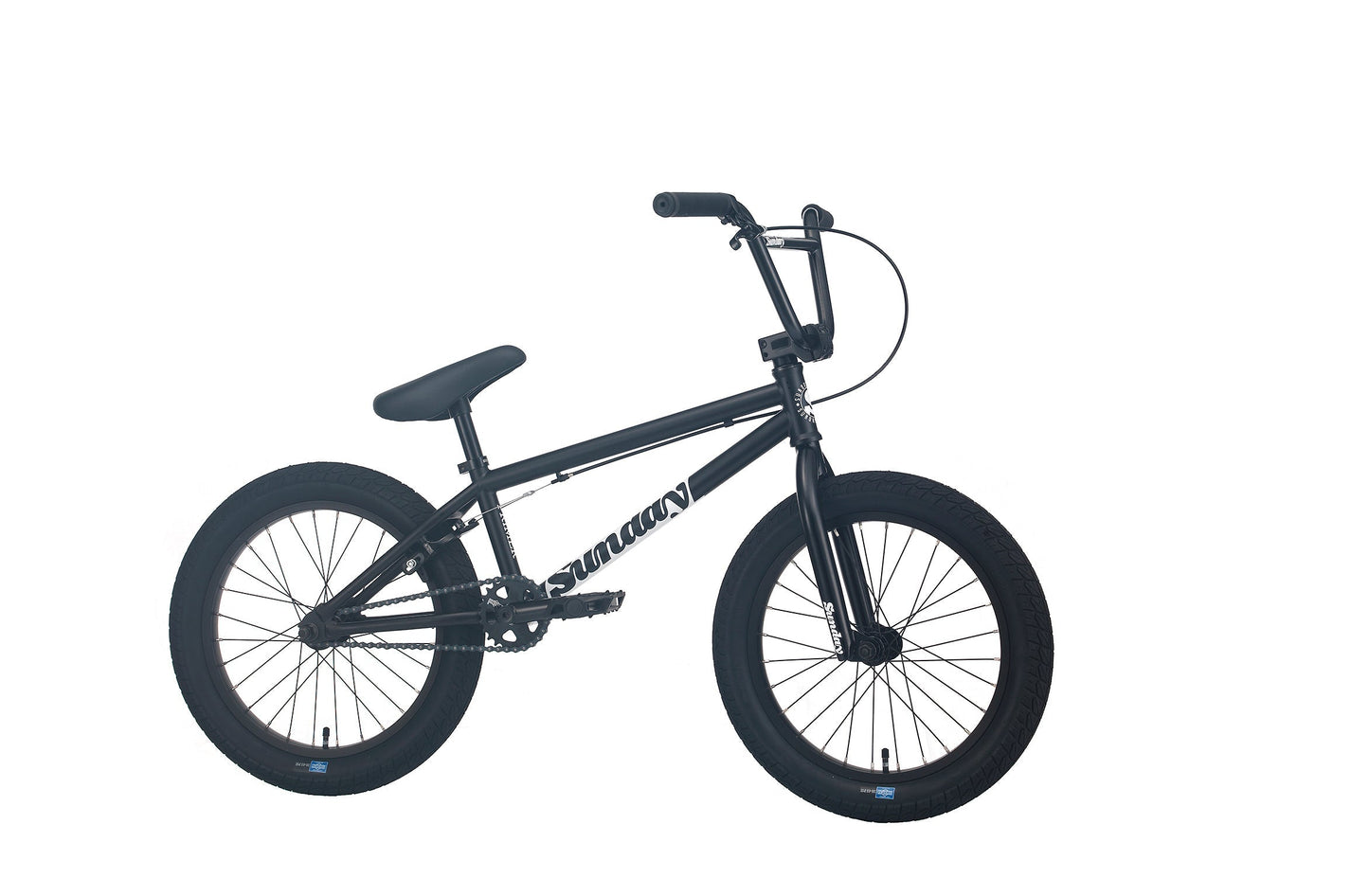 Sunday Primer 18" (Matte Black with 18.5" tt) - Available at 5150bmx.com
