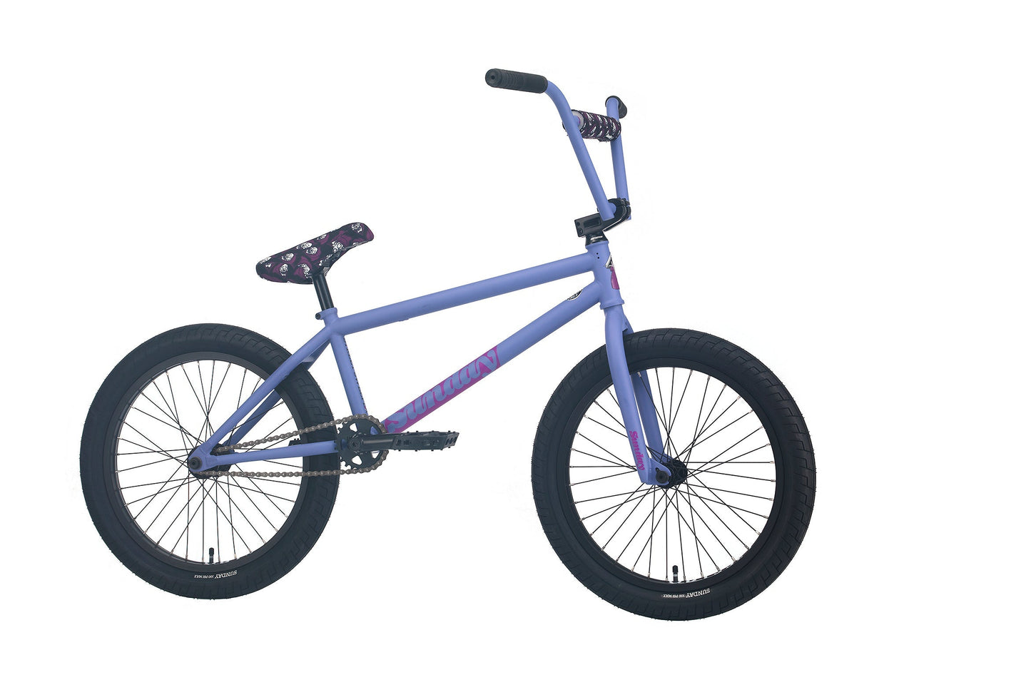 Sunday Street Sweeper - Jake Seeley Signature (Matte Blue Lavender with 20.75" tt in LHD or RHD) - Available at 5150bmx.com