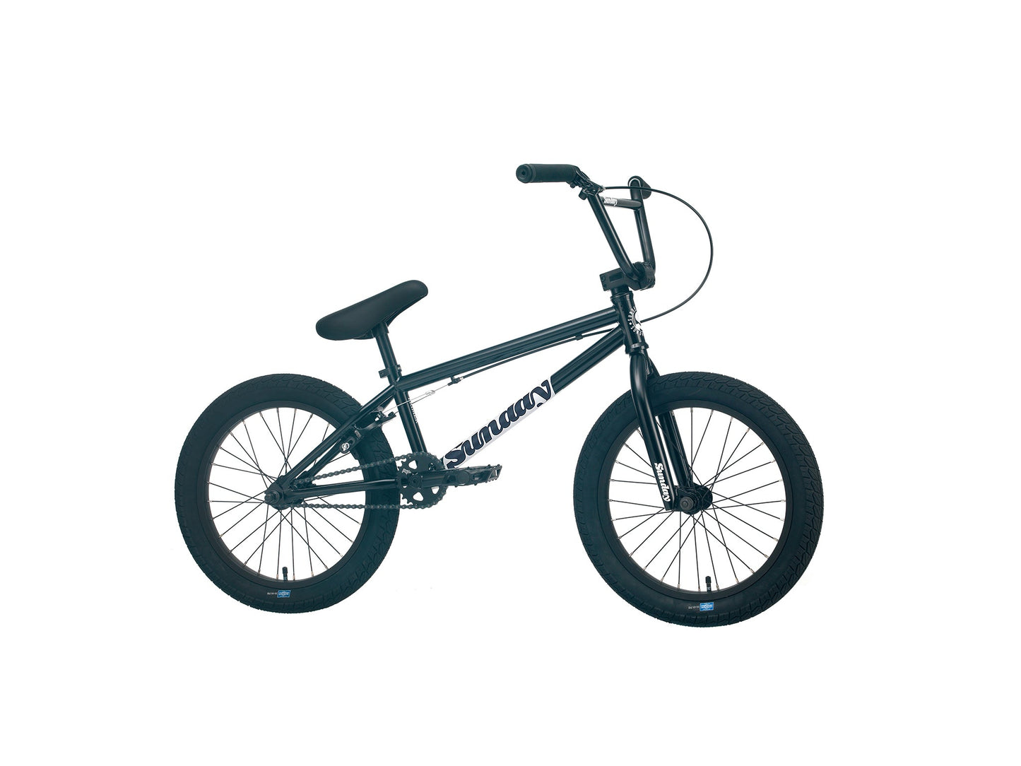 Sunday Primer 18" (Gloss Black with 18.5" tt) - Available at 5150bmx.com