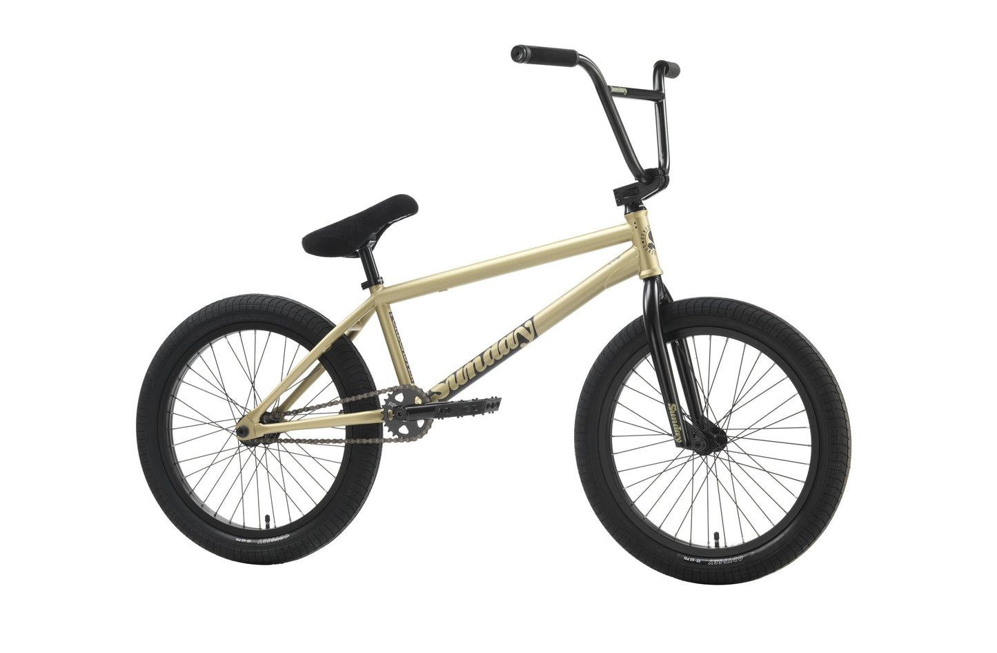 Sunday Forecaster - Broc Raiford Signature (Matte Metallic Gold with 21" tt in LHD or RHD) available at 5150bmx.com