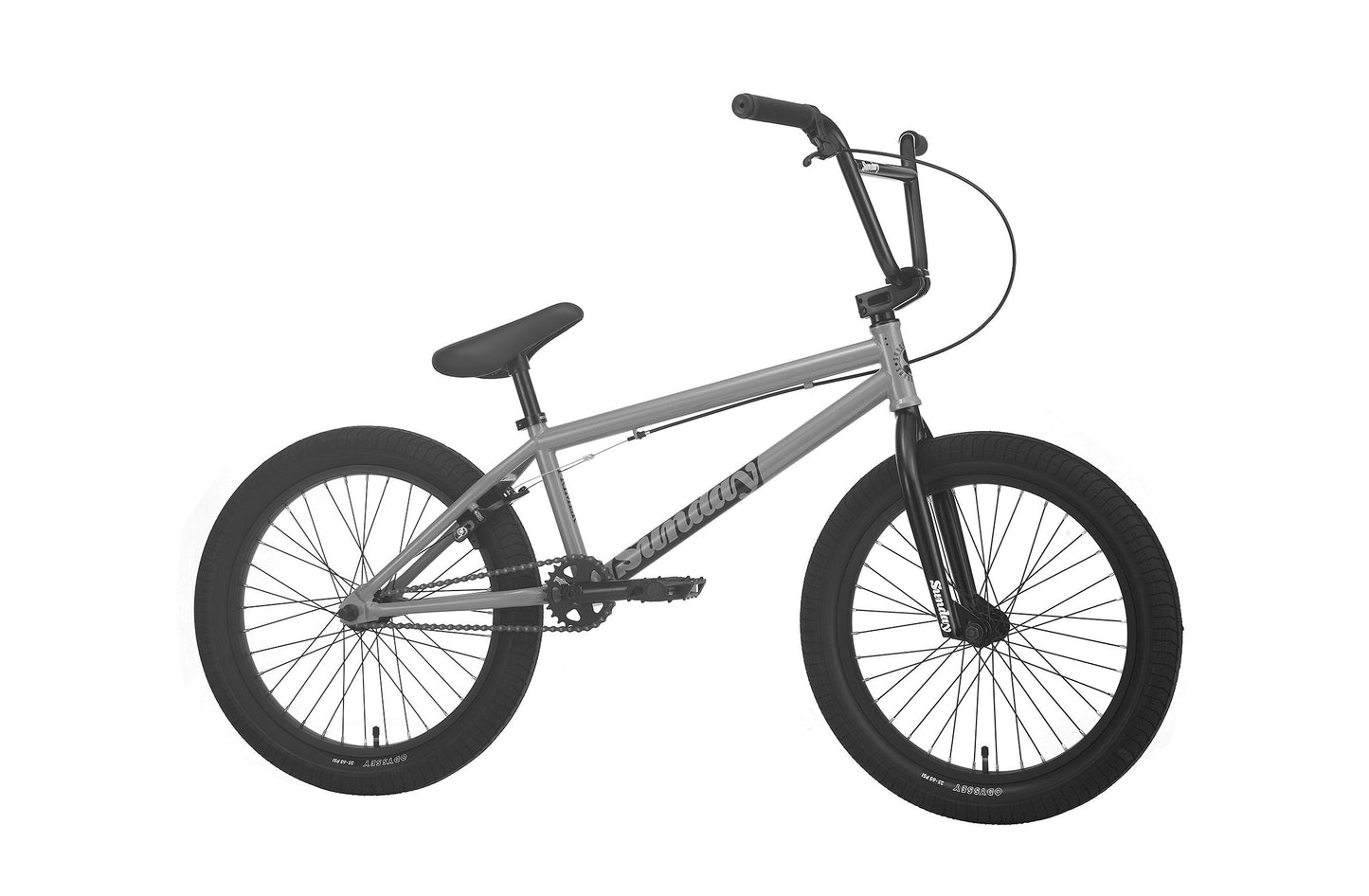 Sunday Primer (Matte Battleship Gray with 20.75" tt) available at 5150bmx.com
