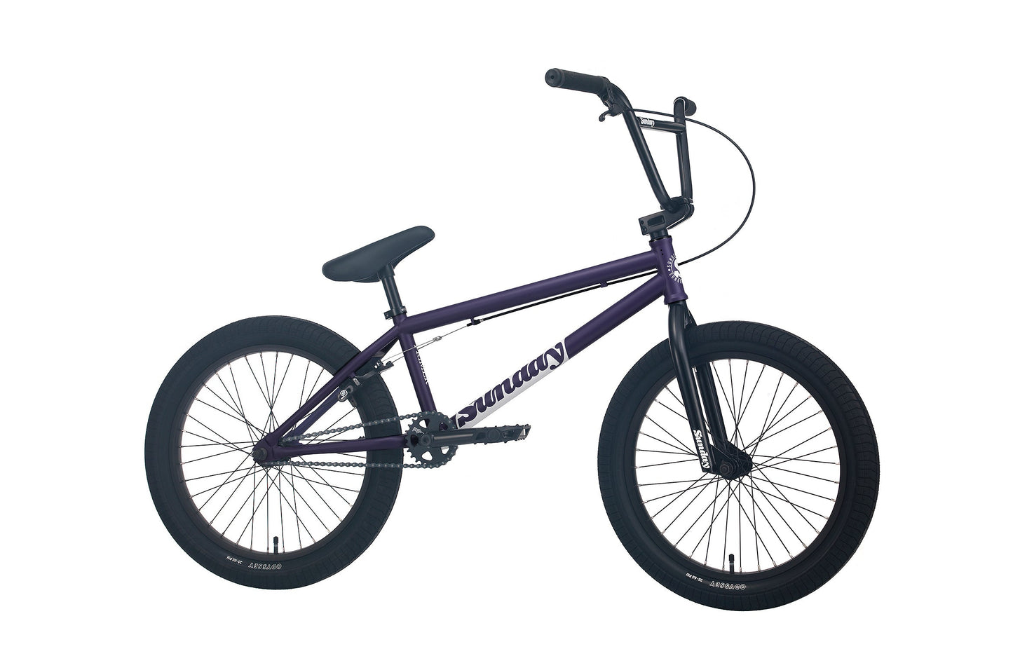 Sunday Primer (Matte Midnight Purple with 21" tt) available at 5150bmx.com