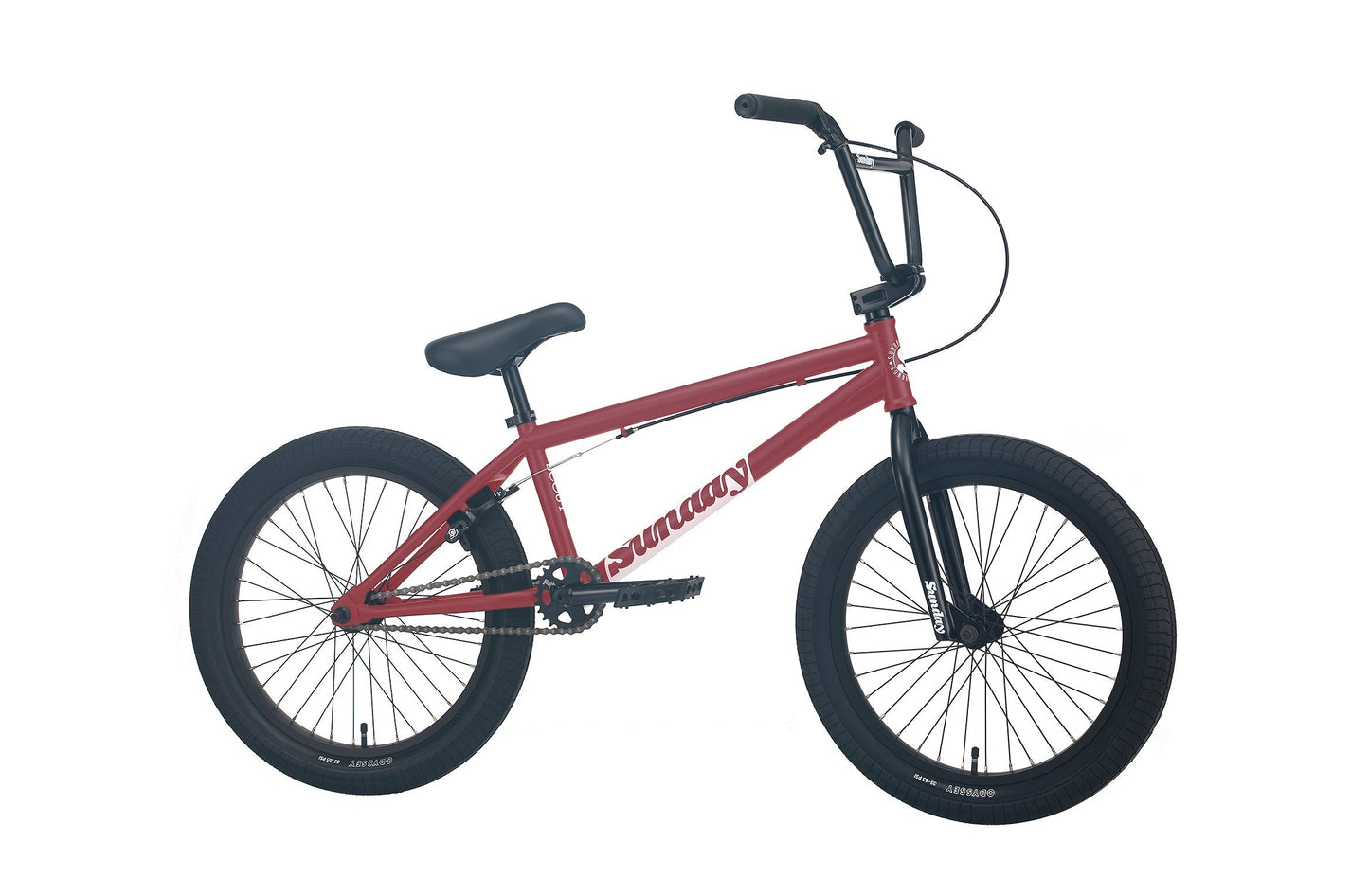 Sunday Scout (Gloss Maroon with 21" tt) available at 5150bmx.com