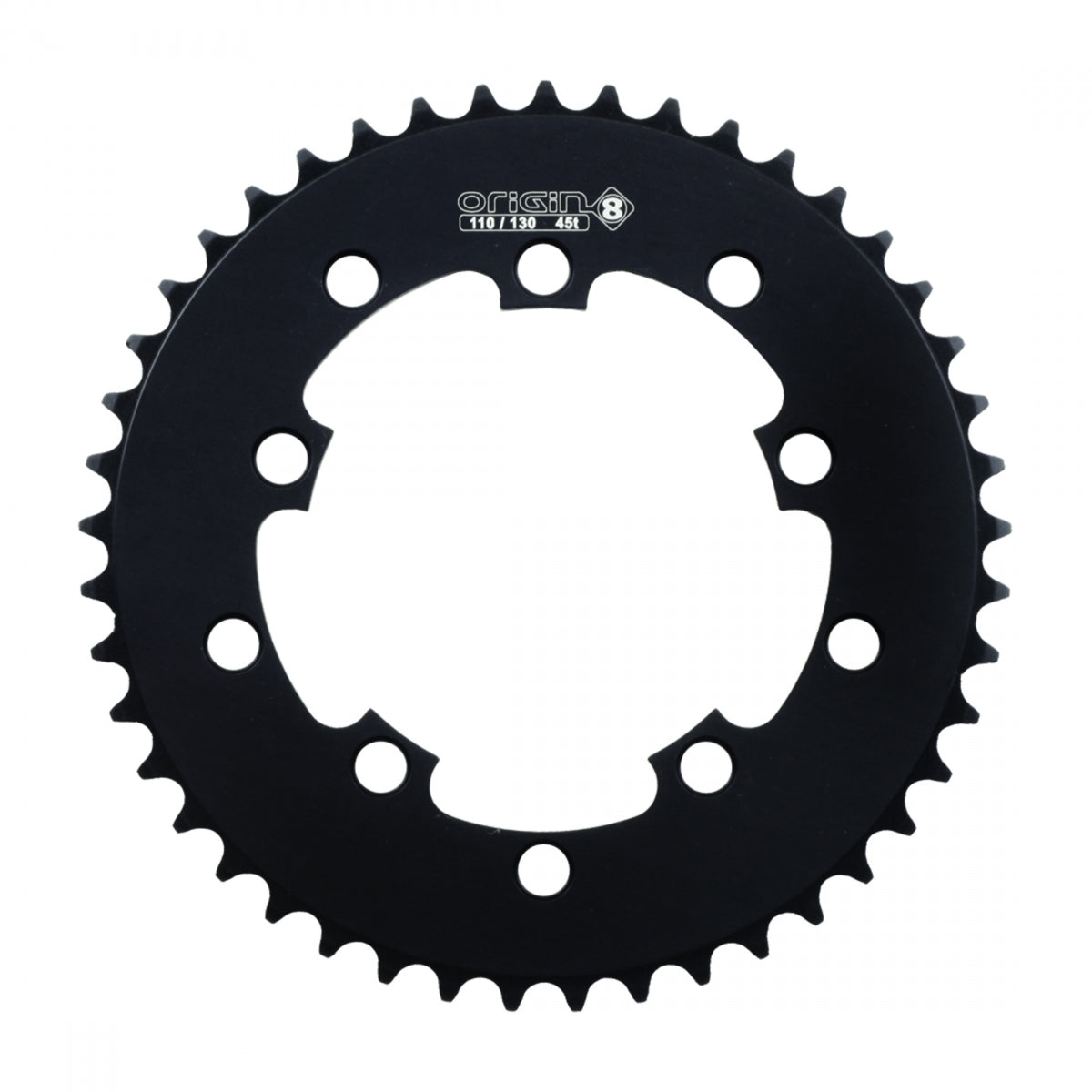 ORIGIN8 CHAINRING 10H OR8 45T 110/130 Black 1/8 - ORIGIN8