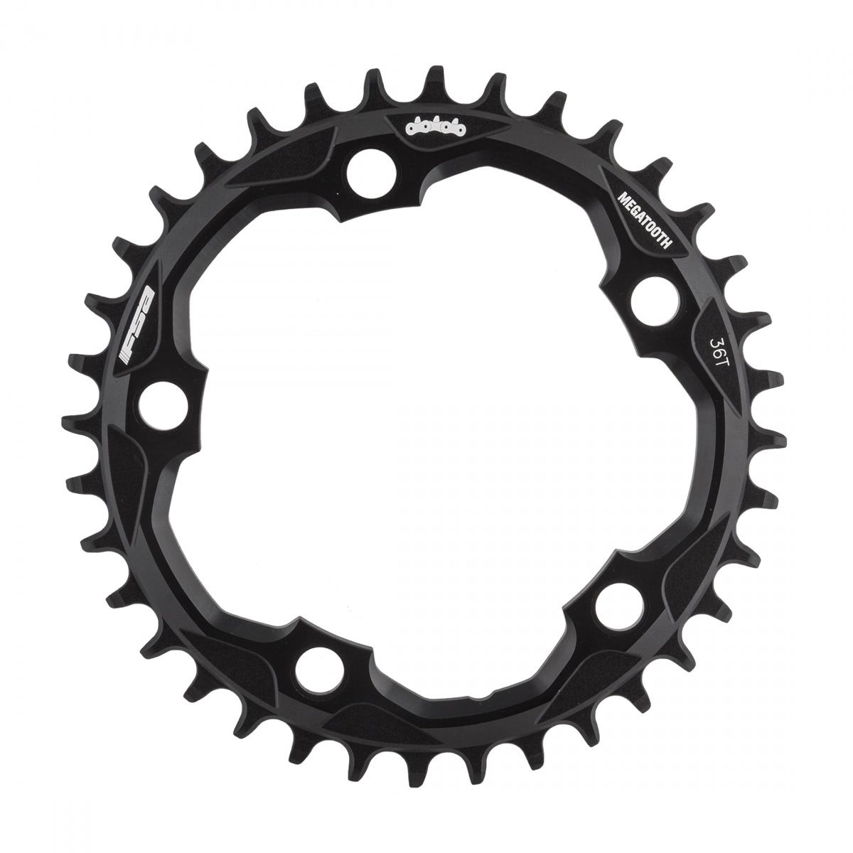 FULL SPEED AHEAD CHAINRING FSA MEGATOOTH 110mm 36T 5B BK - FULL SPEED AHEAD