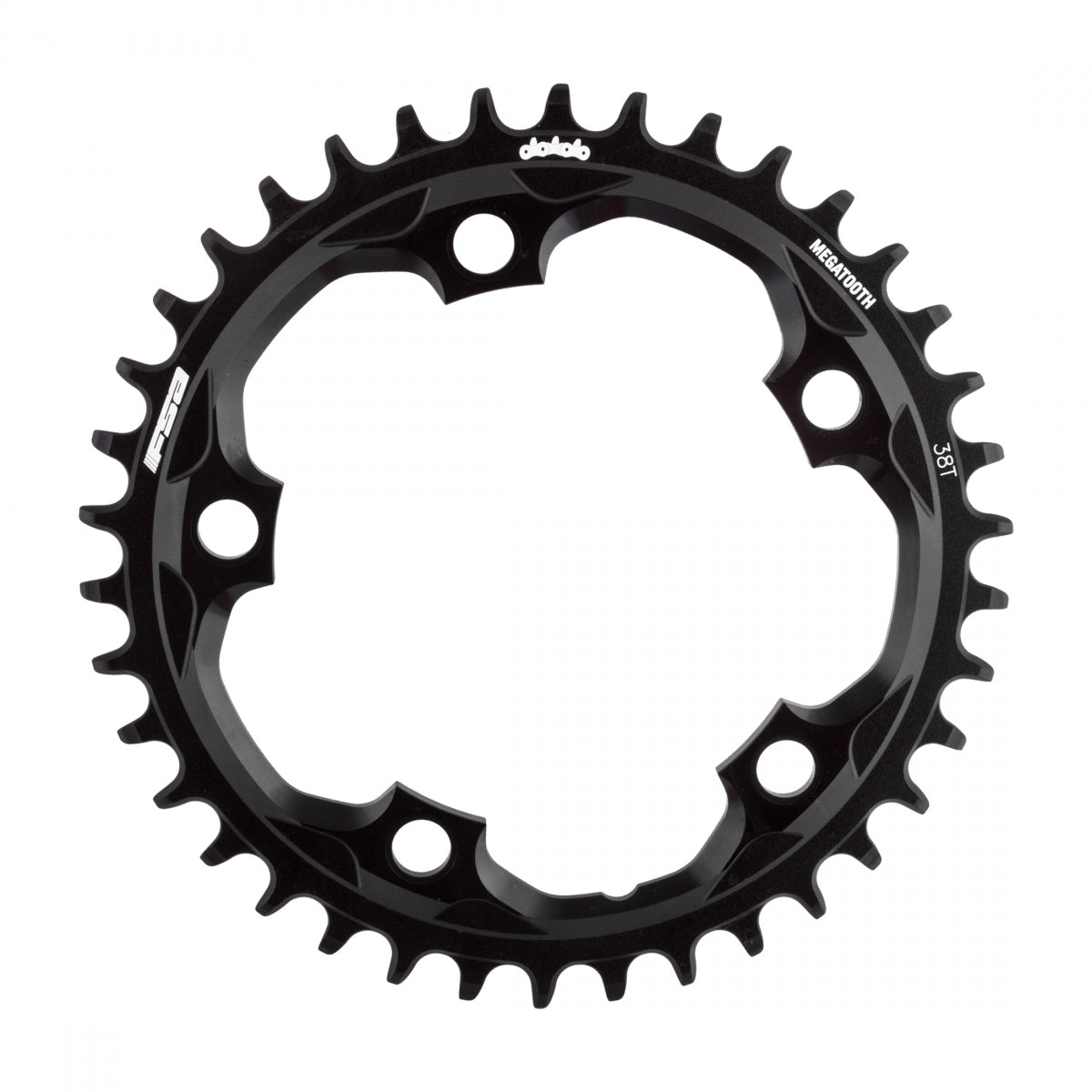 FULL SPEED AHEAD CHAINRING FSA MEGATOOTH 110mm 38T 5B BK - FULL SPEED AHEAD