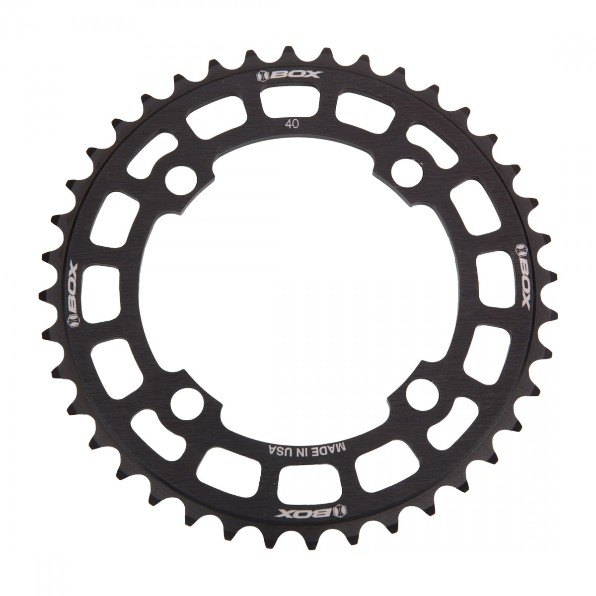 BOX COMPONENTS CHAINRING BOX TWO BMX 104mm 40T 4B BK - BOX COMPONENTS