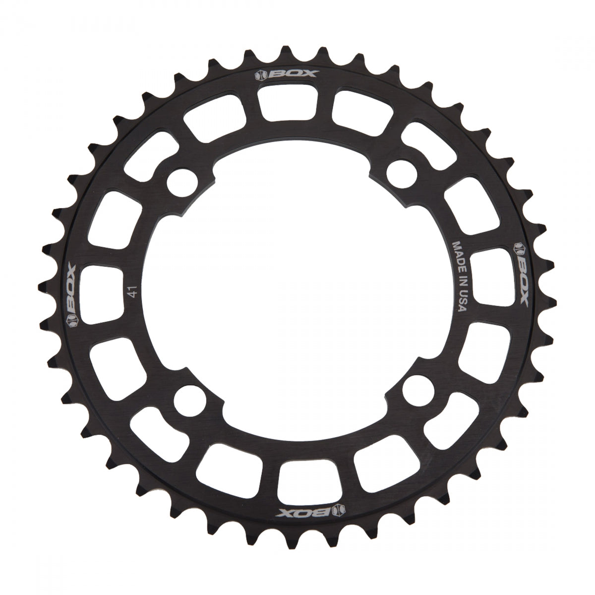 BOX COMPONENTS CHAINRING BOX TWO BMX 104mm 41T 4B BK - BOX COMPONENTS