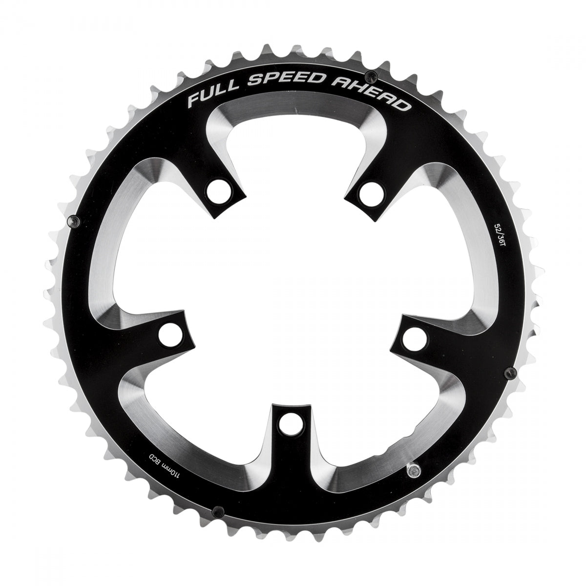 FULL SPEED AHEAD CHAINRING FSA ROAD SUPER 110mm 52T 5B WA447 10/11s BK - FULL SPEED AHEAD