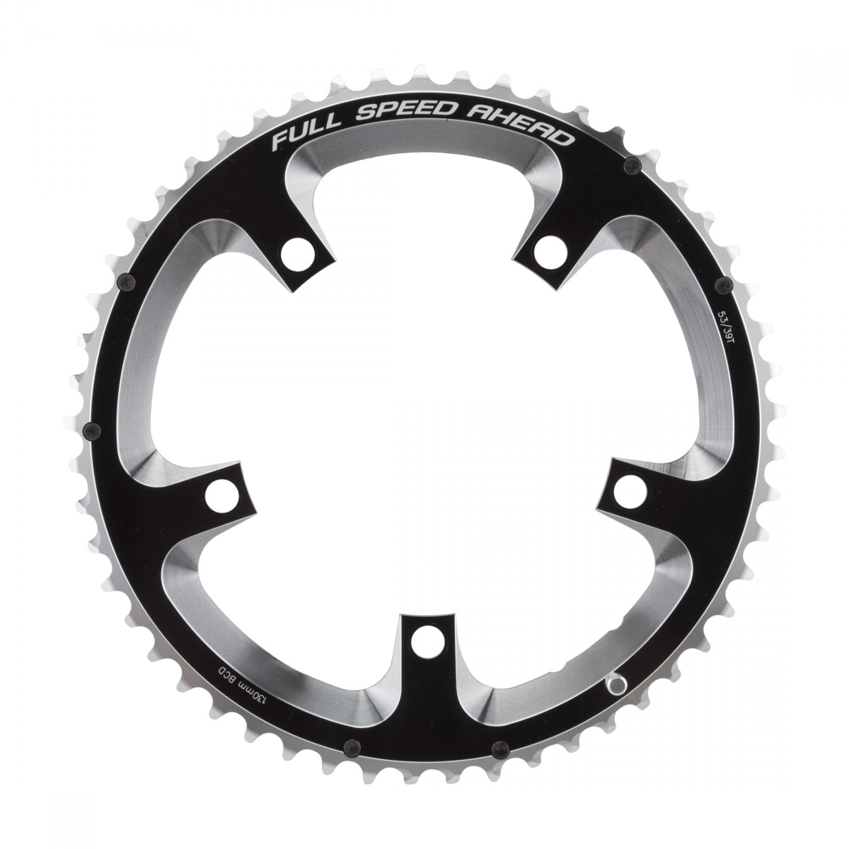 FULL SPEED AHEAD CHAINRING FSA ROAD SUPER 130mm 53T 5B WA445 10/11s BK - FULL SPEED AHEAD
