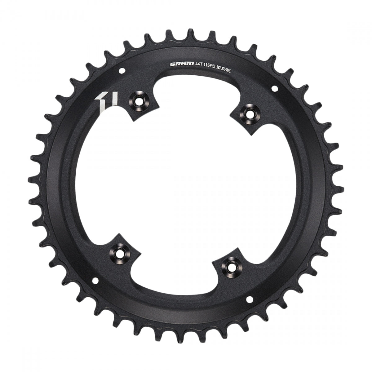 SRAM CHAINRING SRAM 44T XSYNC ASYM 4-bolt 110 11s Black - SRAM