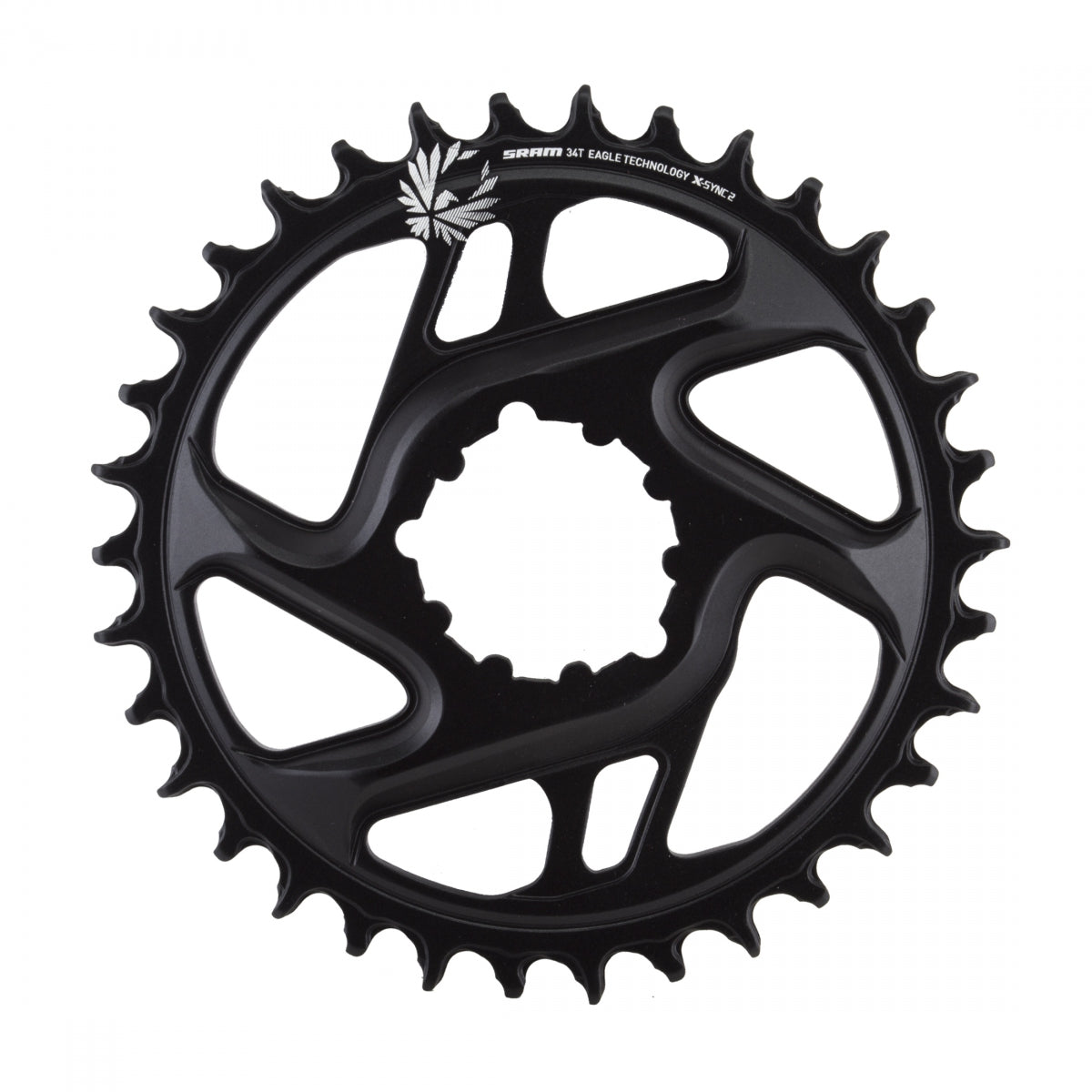 SRAM CHAINRING SRAM 34T DIRECT 6mm BK 12s X-SYNC EAGLE CF - SRAM