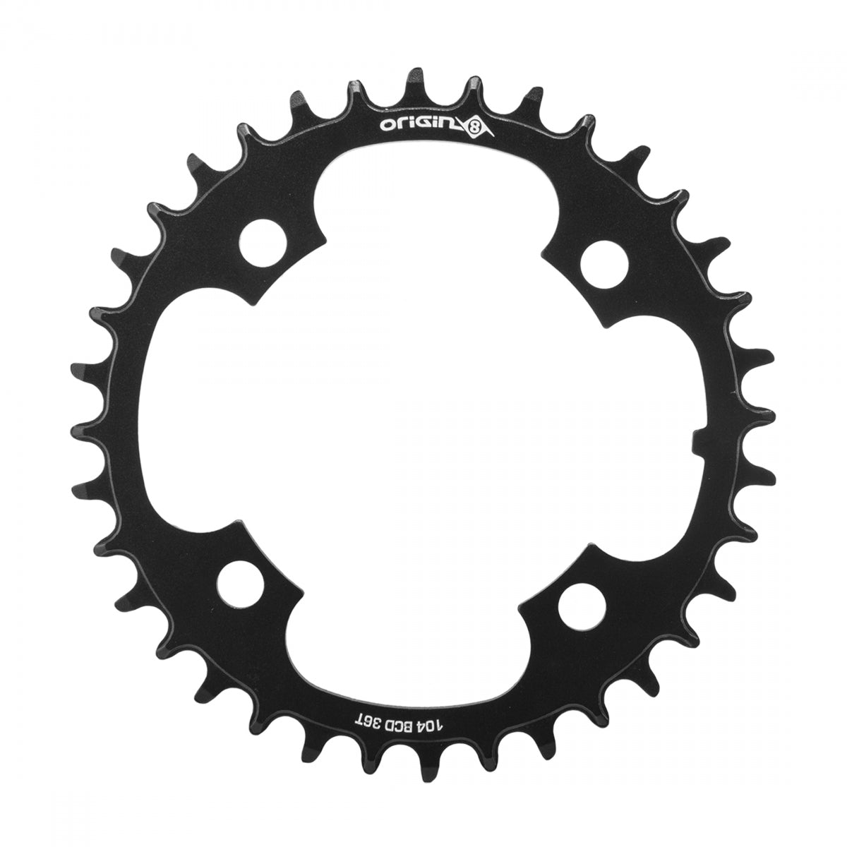 ORIGIN8 CHAINRING OR8 THRUSTER 104mm 36T 10/11/12s 4B BK - ORIGIN8